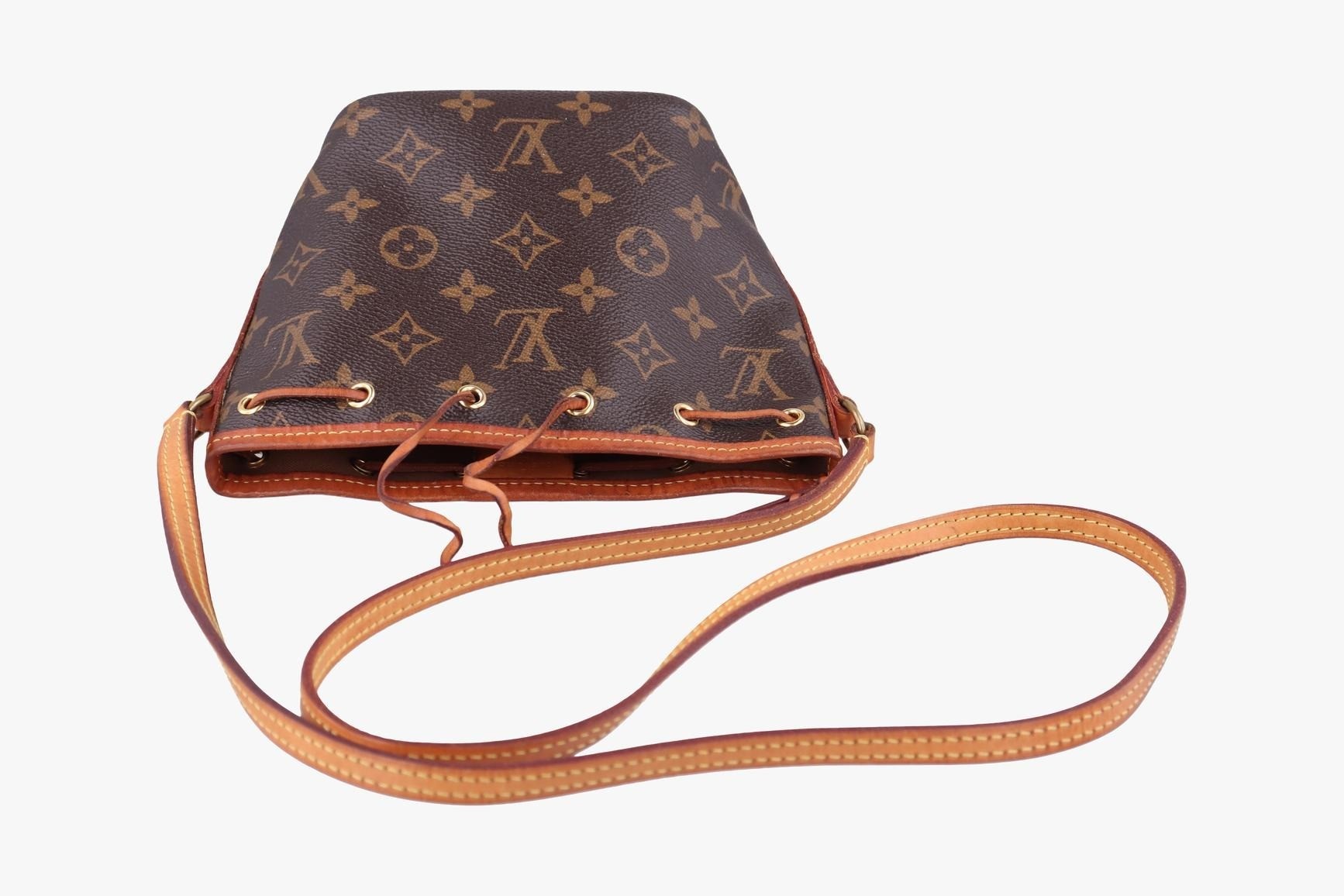 Nano Noe Monogram Canvas Monogram/Brown — view 5