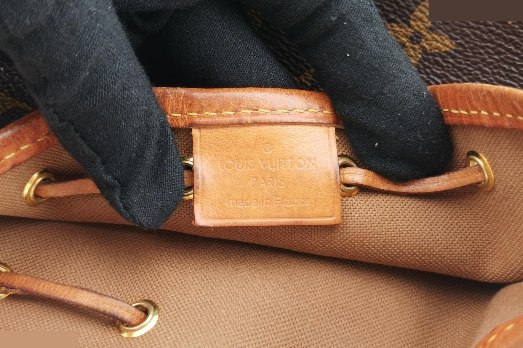 Nano Noe Monogram Canvas Monogram/Brown — view 7