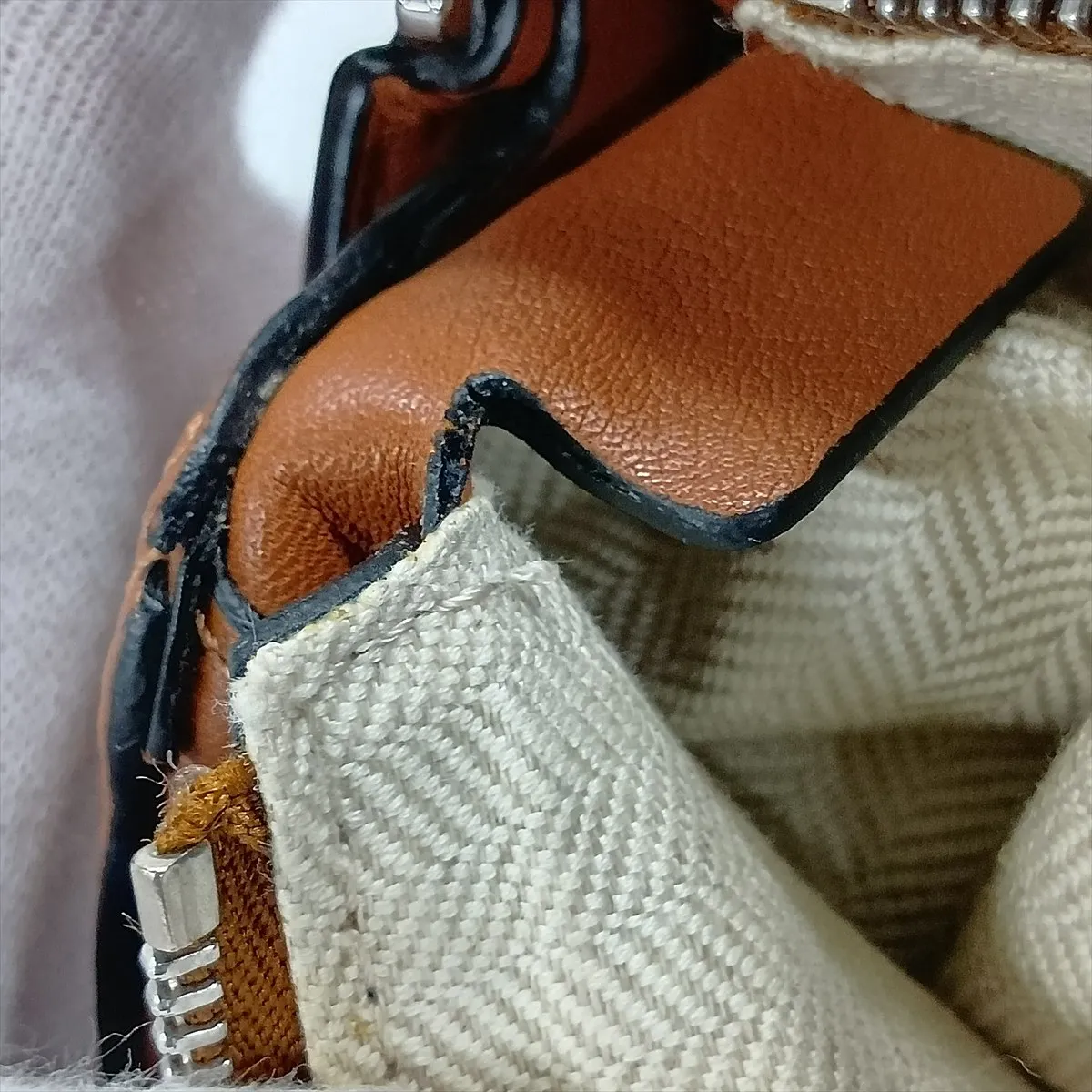 Mini Puzzle Bag, Leather, 2-Way Shoulder Bag, Brown, C Mark — view 13