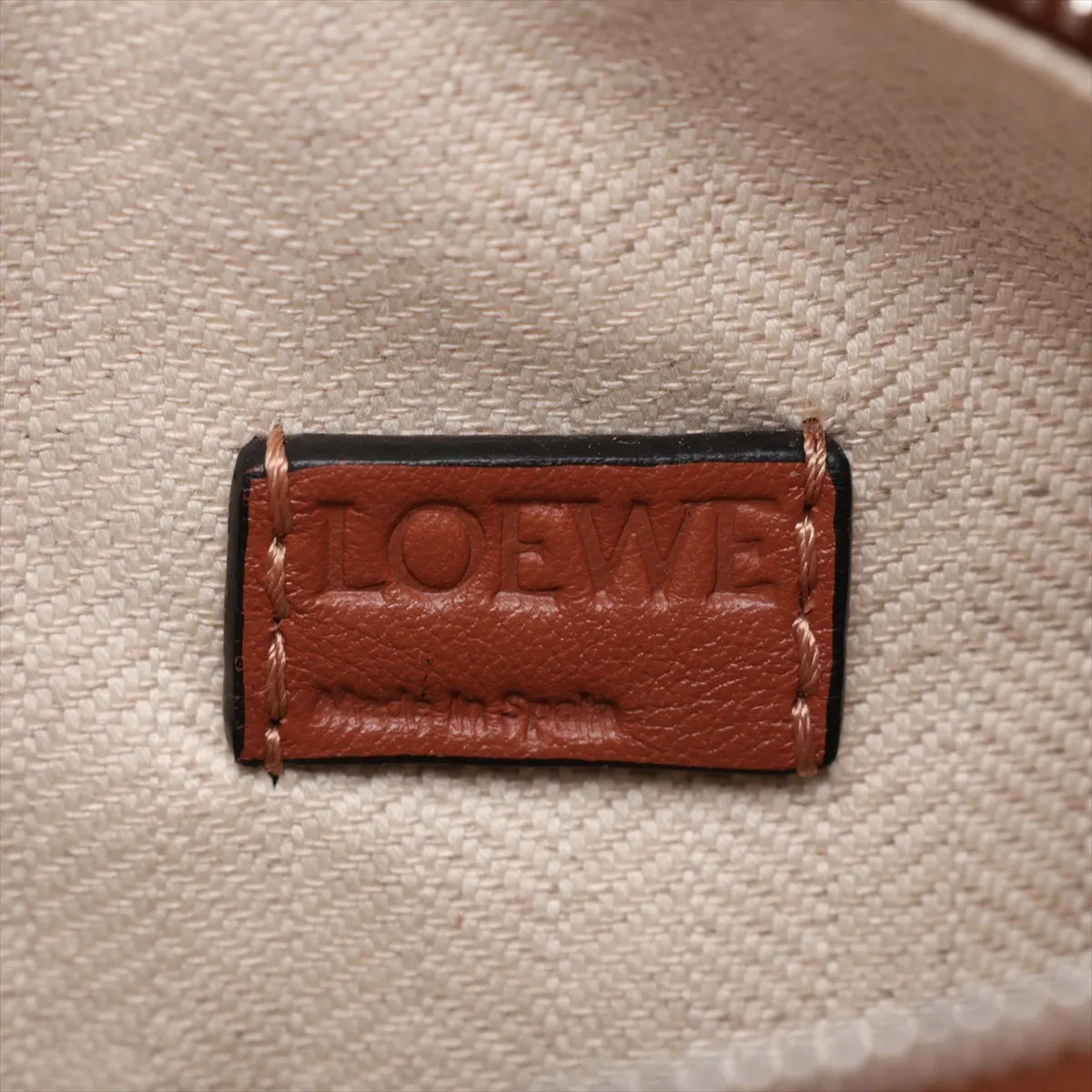 Mini Puzzle Bag, Leather, 2-Way Shoulder Bag, Brown, C Mark — view 9