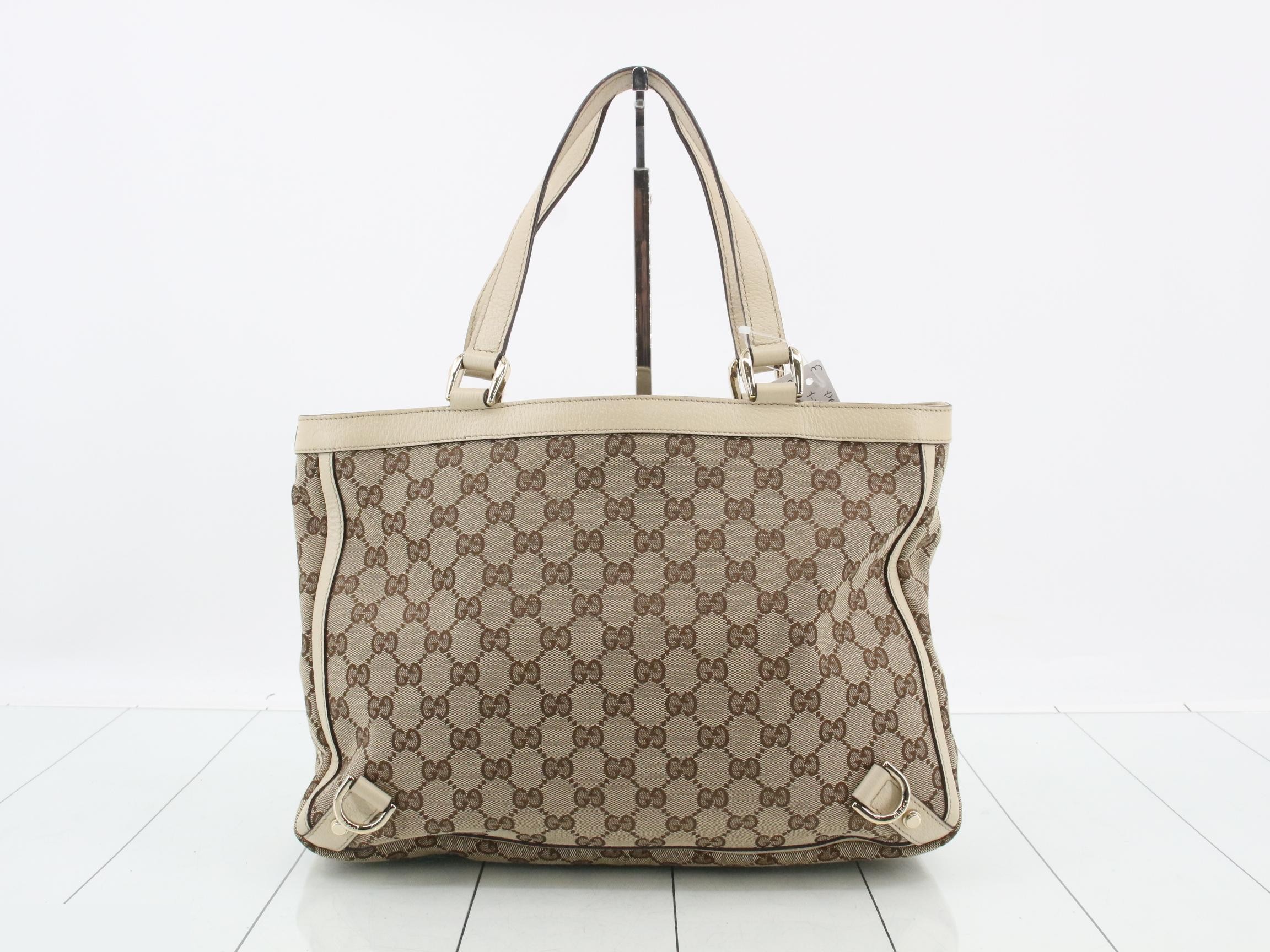 GG Canvas (Bag) - Tote Bag - Abby - Off-White — view 2