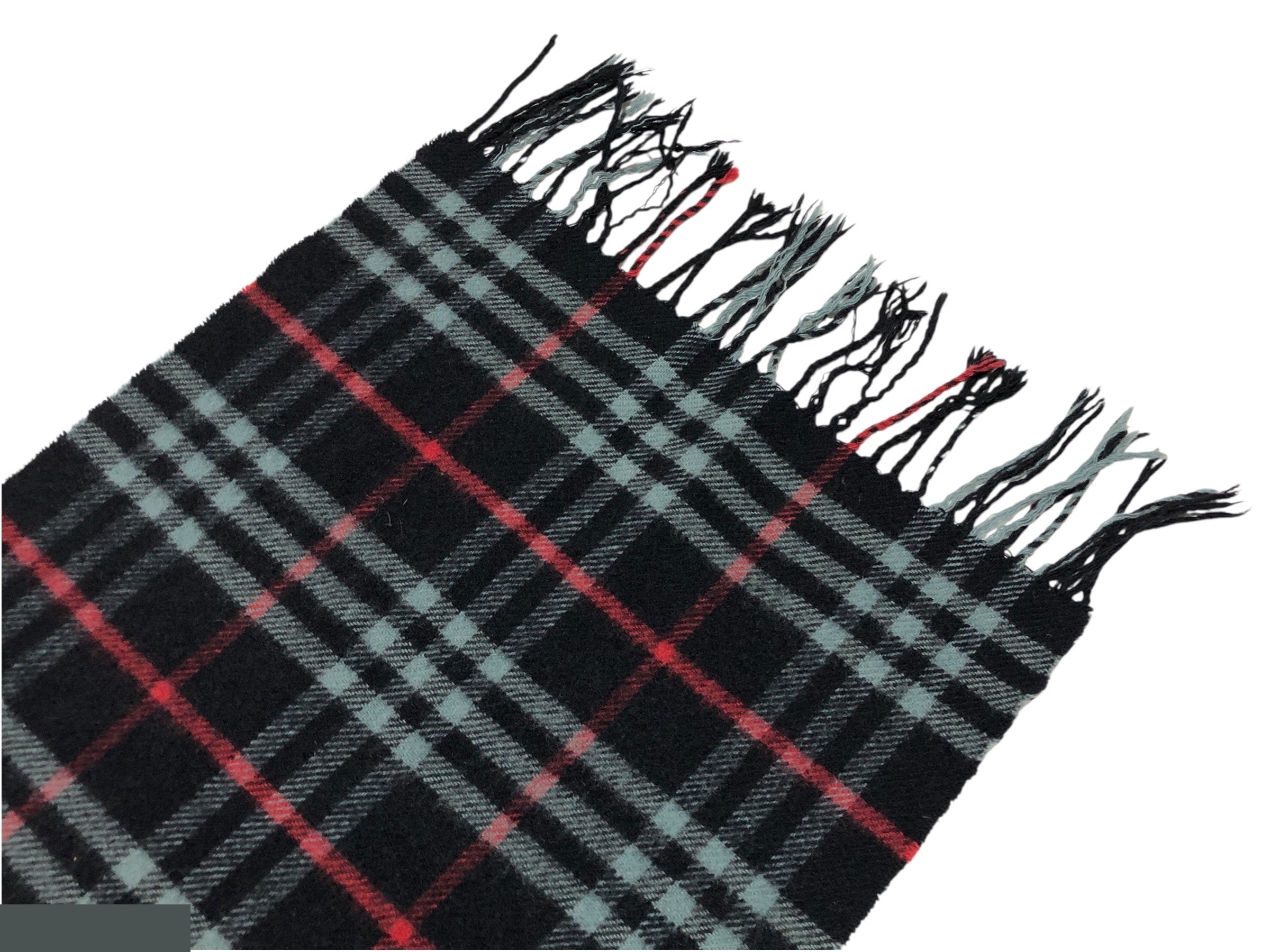 scarf, check pattern, 100% cashmere. — view 11