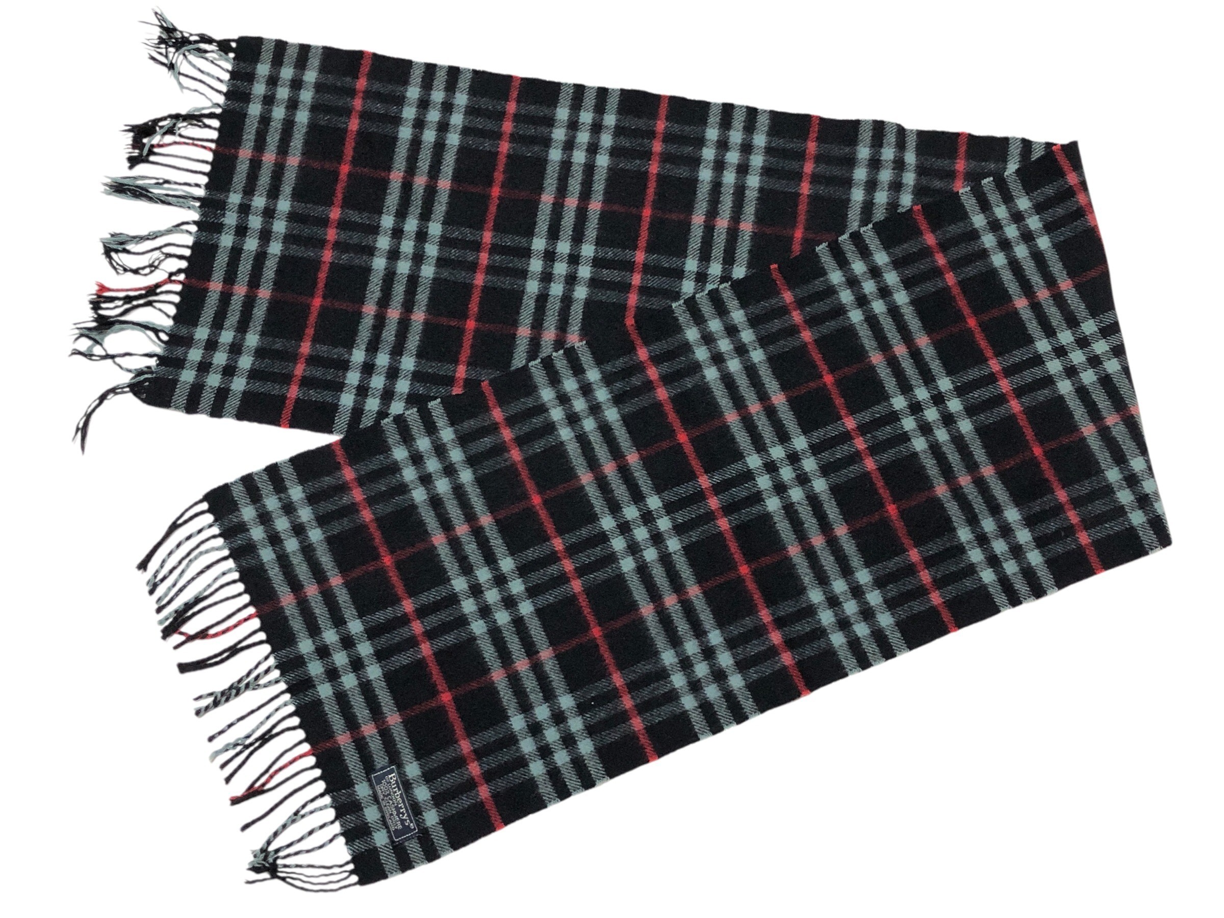 scarf, check pattern, 100% cashmere. — view 4