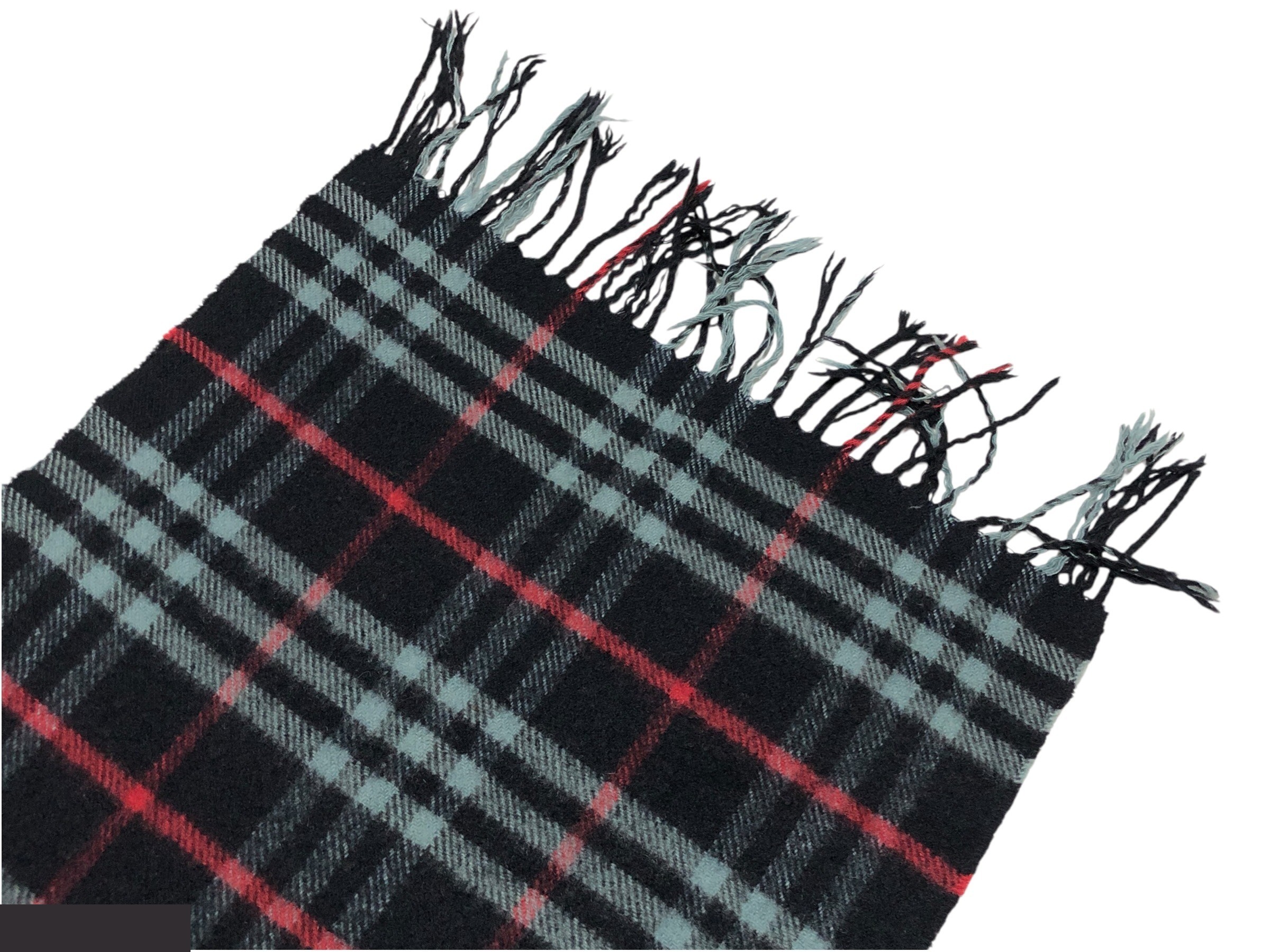 scarf, check pattern, 100% cashmere. — view 6