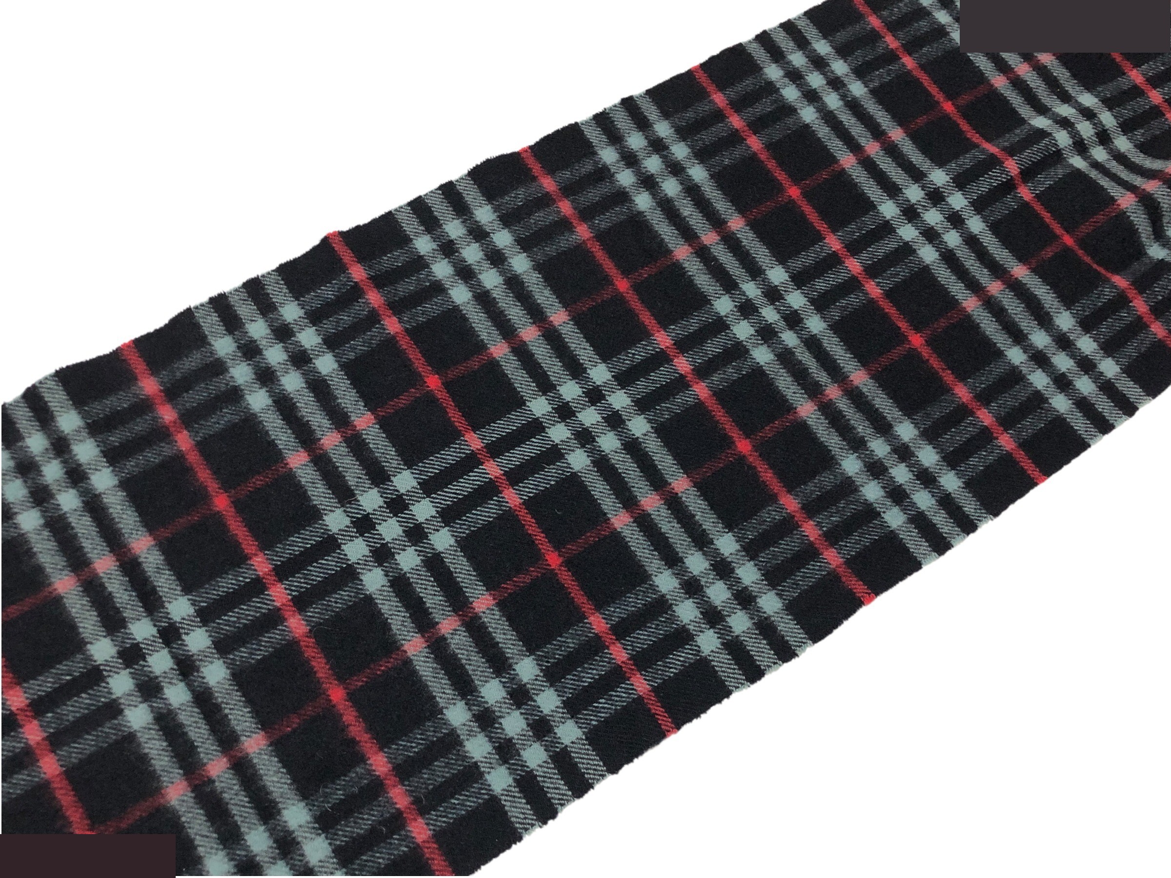 scarf, check pattern, 100% cashmere. — view 10