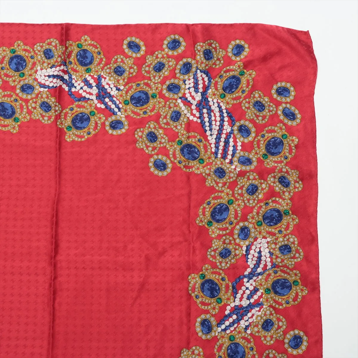Cocomark Gripore Scarf Silk Red Thread Fuzz Thread — view 3