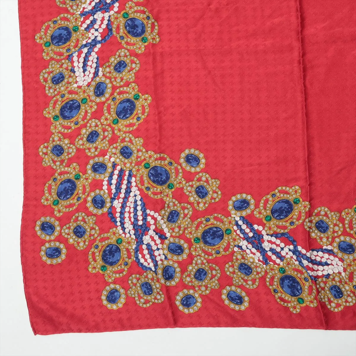 Cocomark Gripore Scarf Silk Red Thread Fuzz Thread — view 5