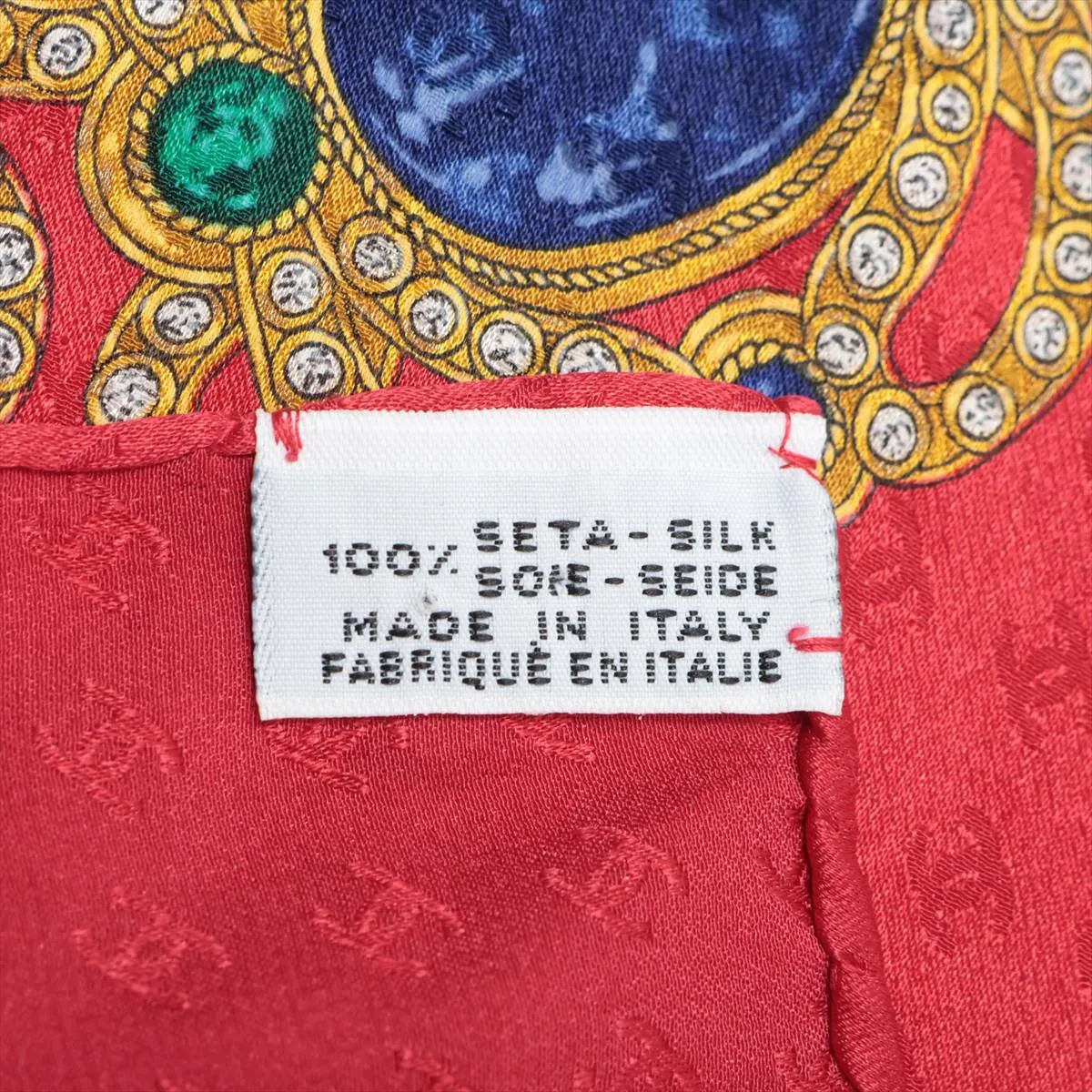 Cocomark Gripore Scarf Silk Red Thread Fuzz Thread — view 6
