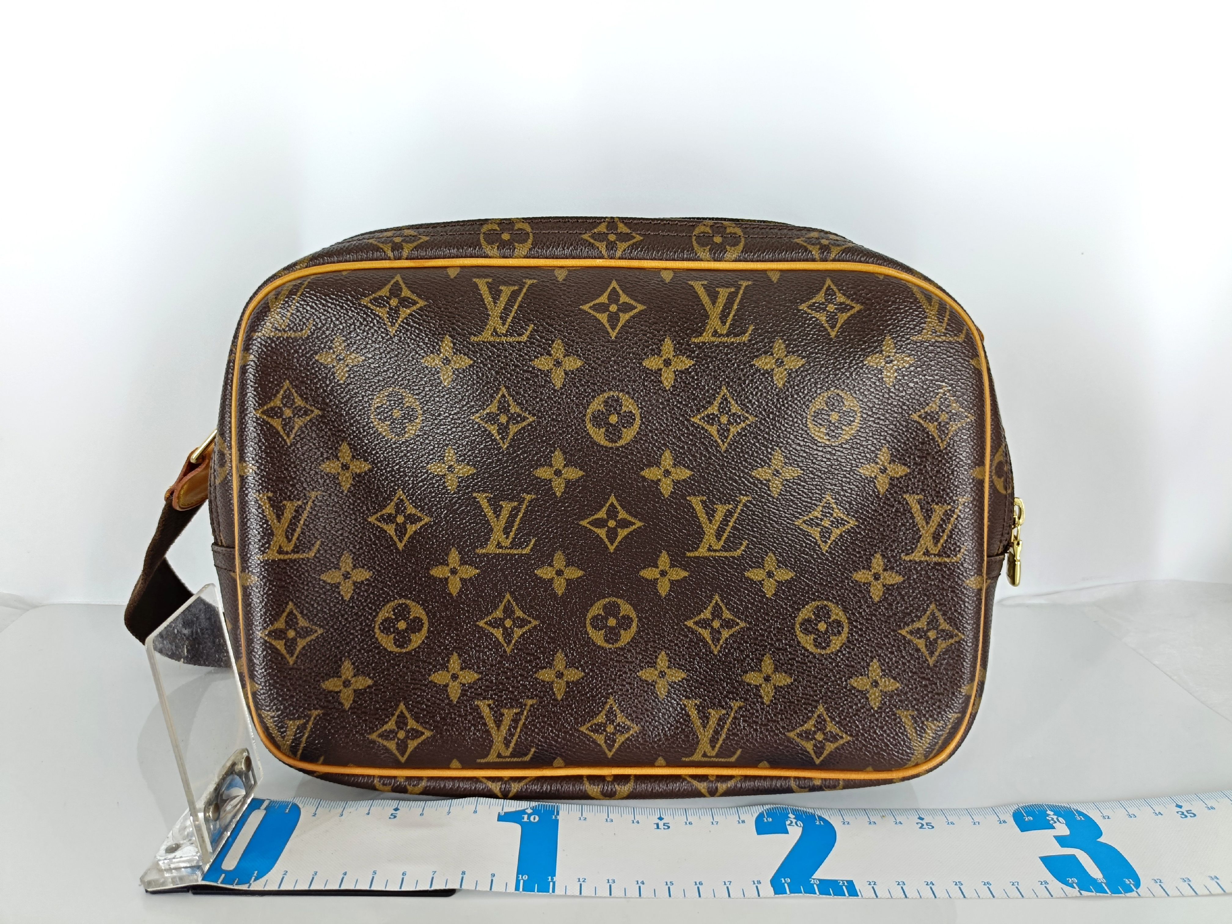 Monogram Reporter PM M45254 SP0053 Brown Shoulder Bag — view 2