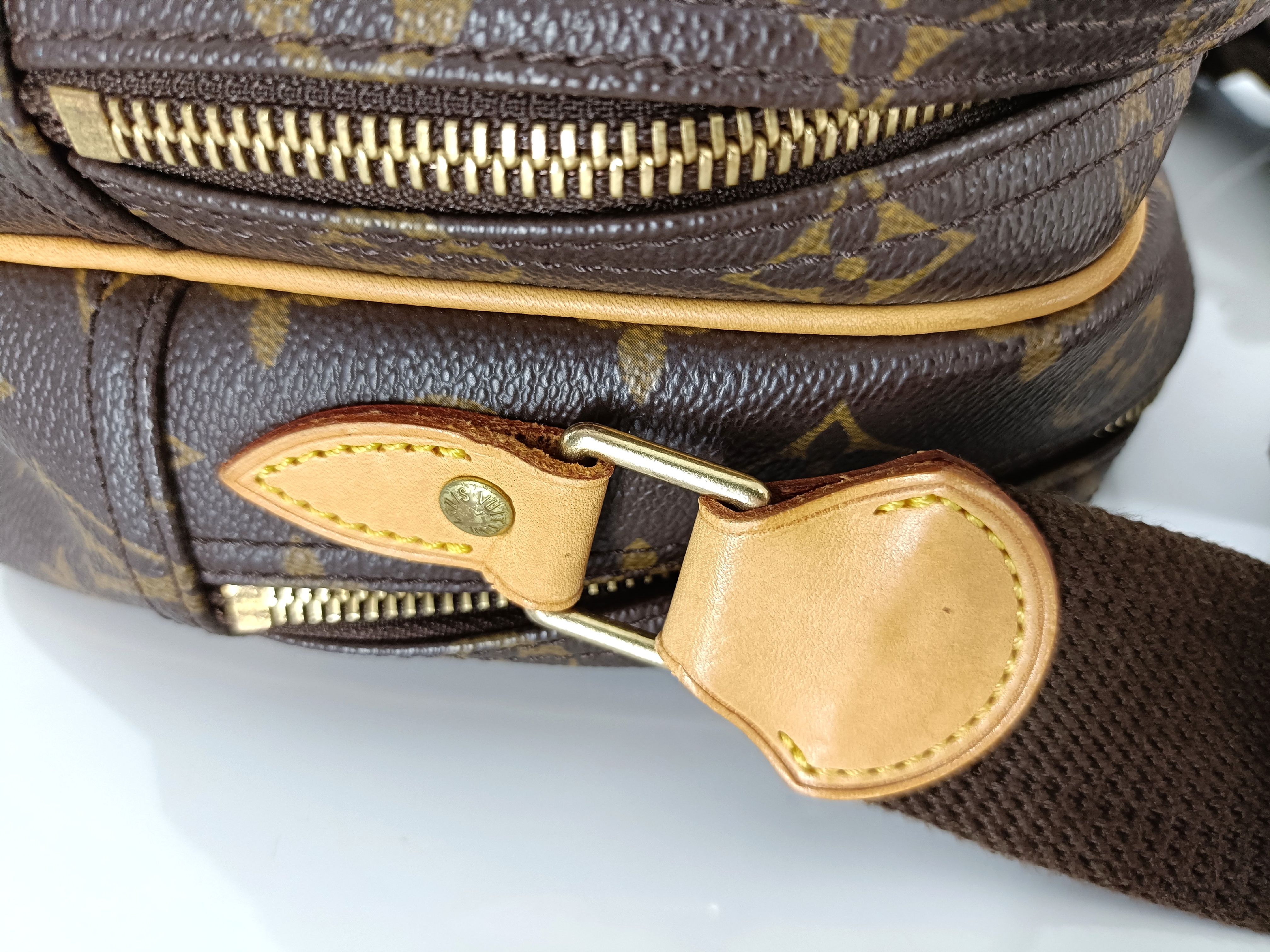 Monogram Reporter PM M45254 SP0053 Brown Shoulder Bag — view 5