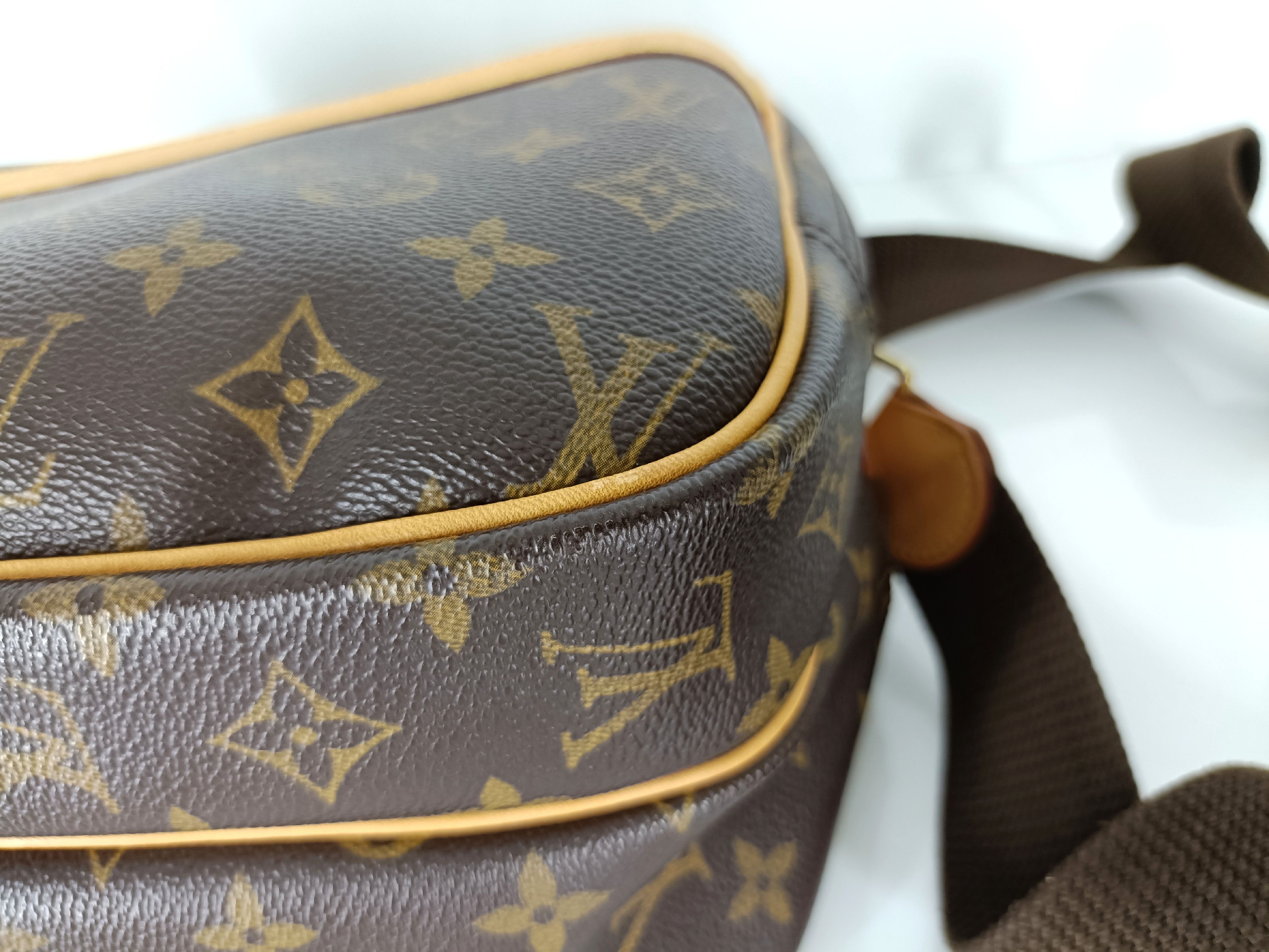 Monogram Reporter PM M45254 SP0053 Brown Shoulder Bag — view 6