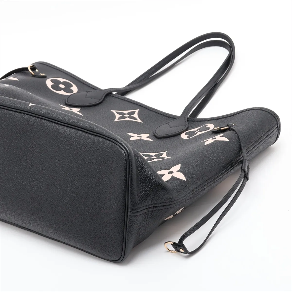 Bicolor Monogram Empreinte Neverfull MM M58907 Black (RFID detected) — view 3