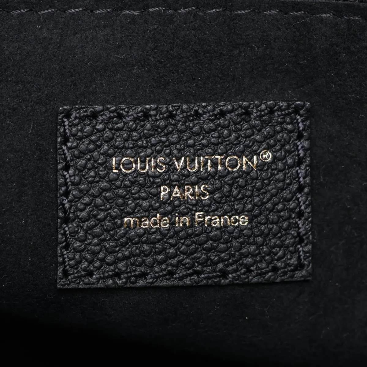 Bicolor Monogram Empreinte Neverfull MM M58907 Black (RFID detected) — view 9