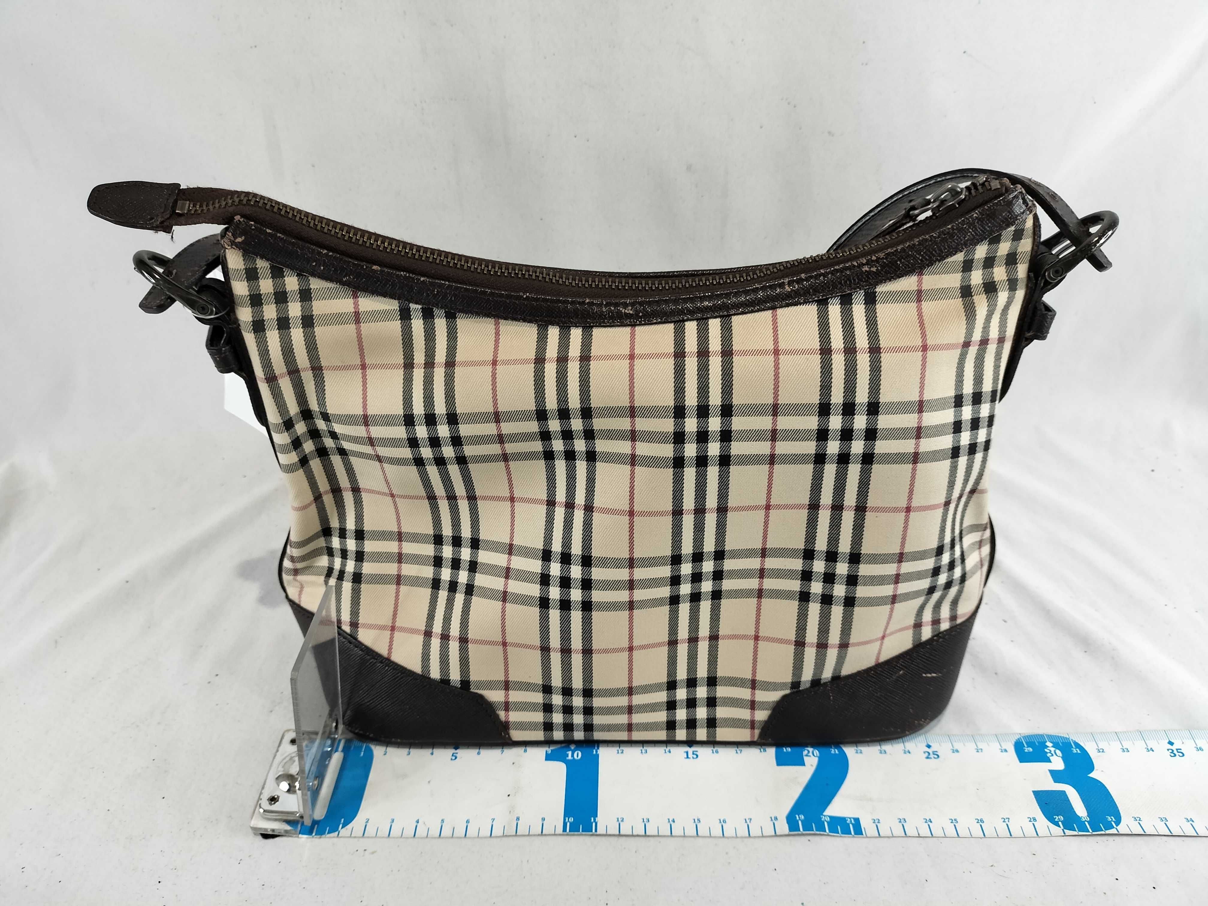 Check One-Shoulder Bag — view 3