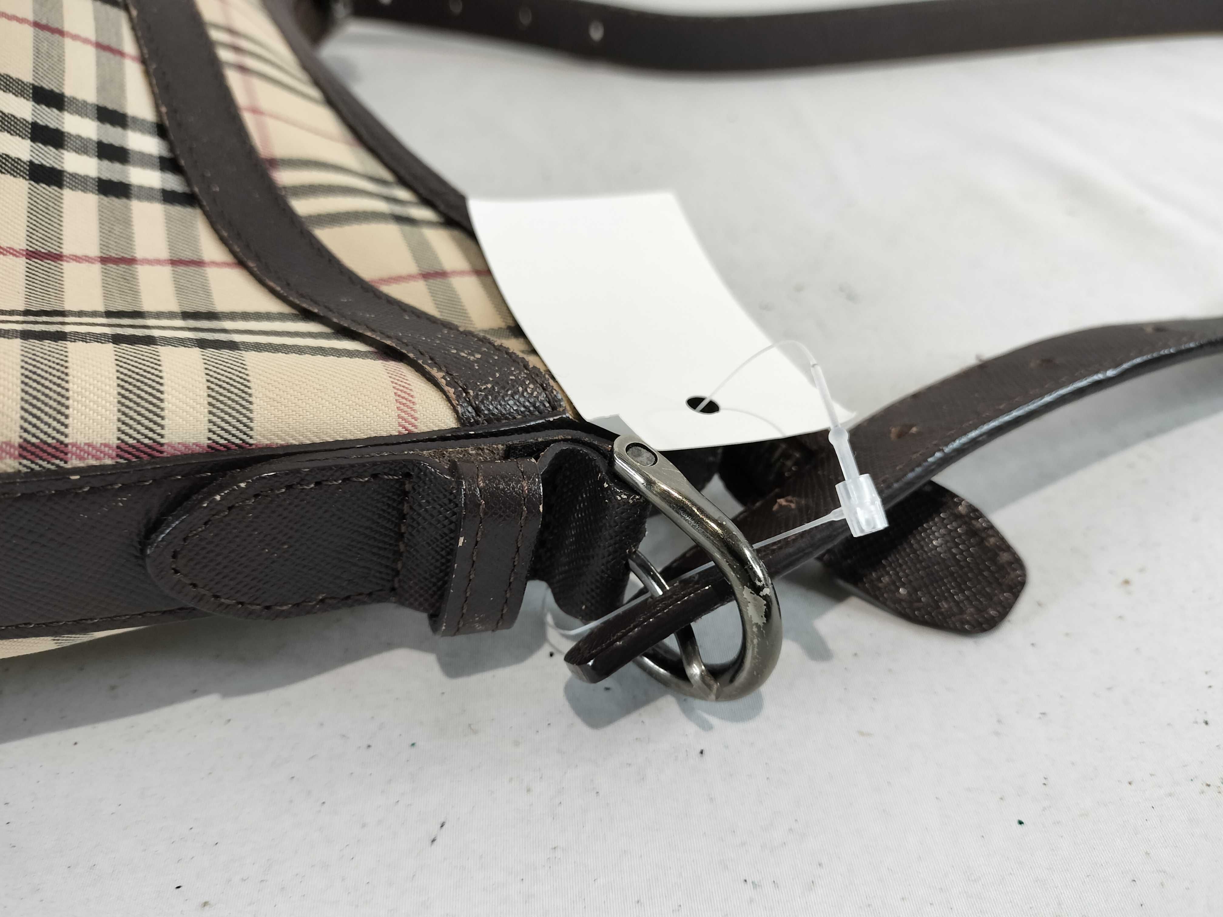 Check One-Shoulder Bag — view 6