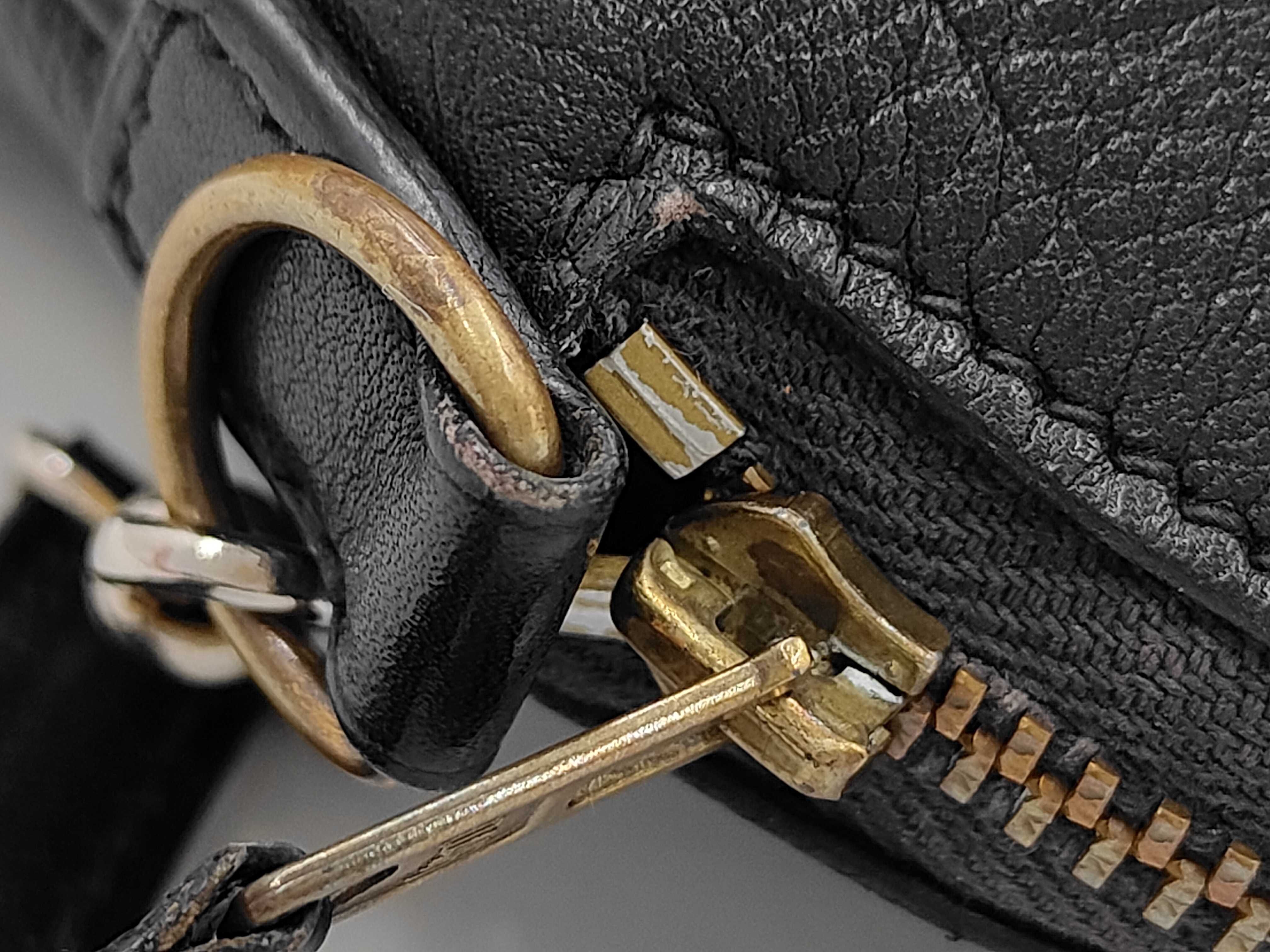 Bolide 1923 Mini 18 Evercolor Black Gold Hardware O: 1985 Shoulder Bag — view 6