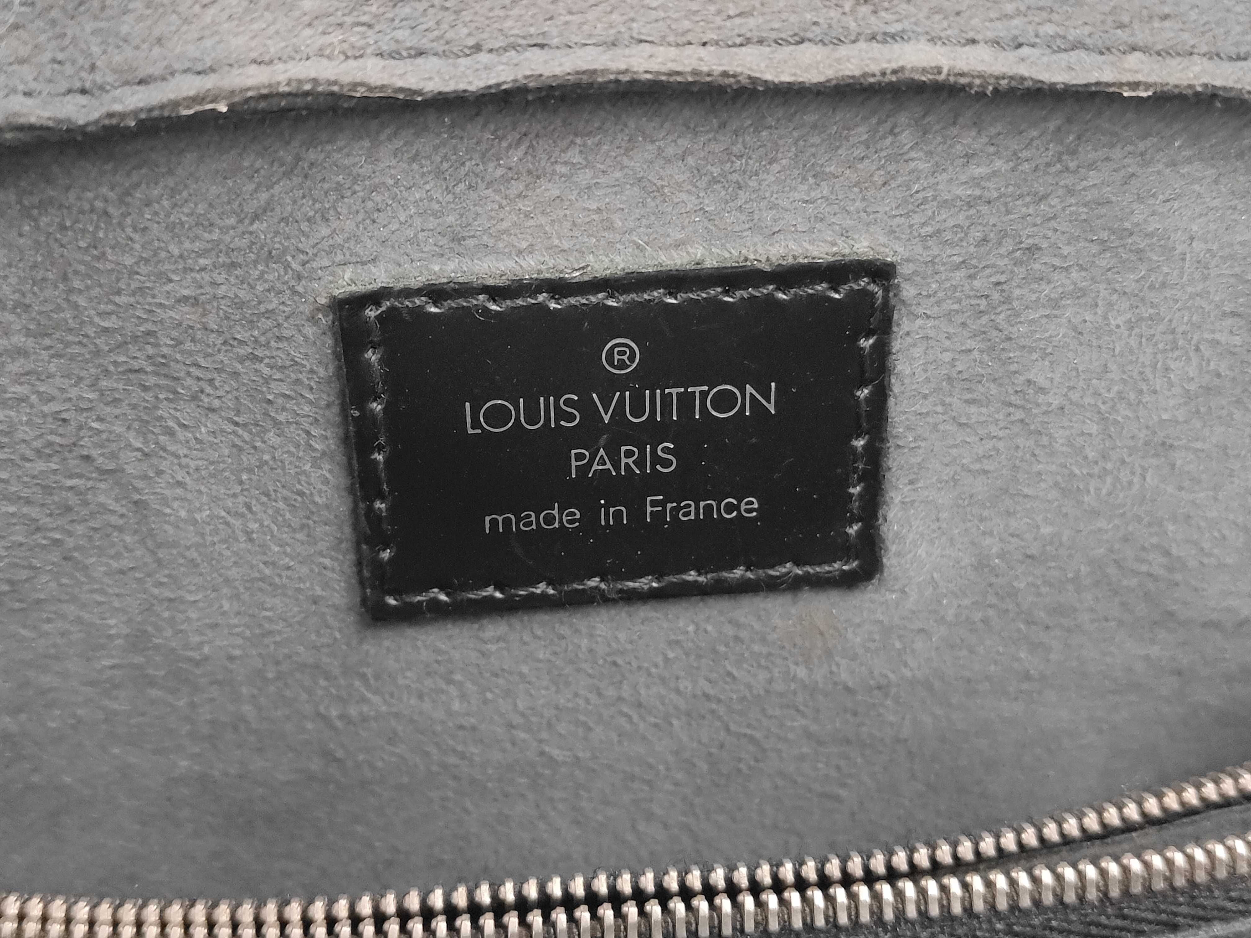 M52772 Pont Neuf Epi Handbag Black Handbag — view 8