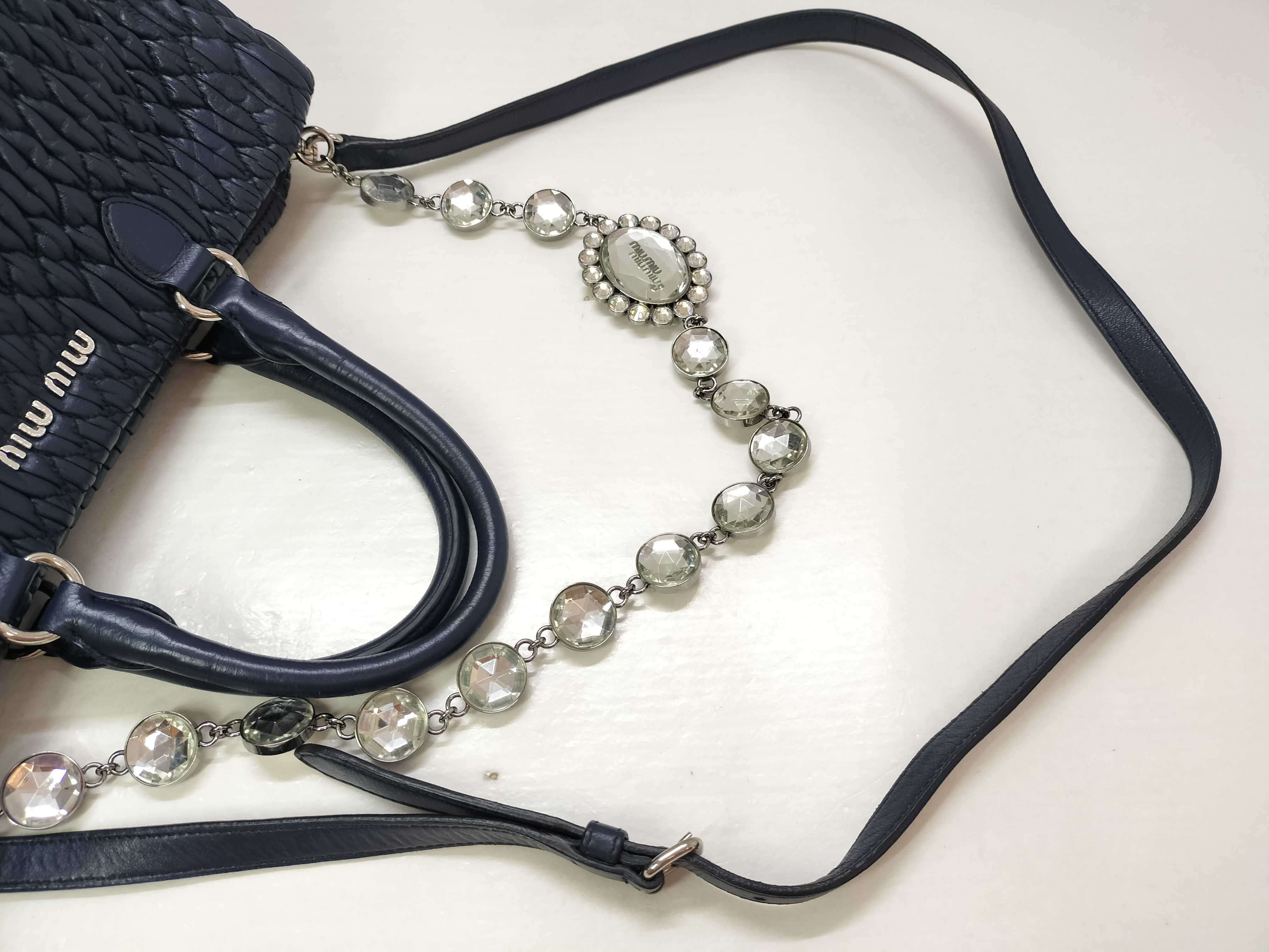 Chain Bag, Blue Handbag — view 3