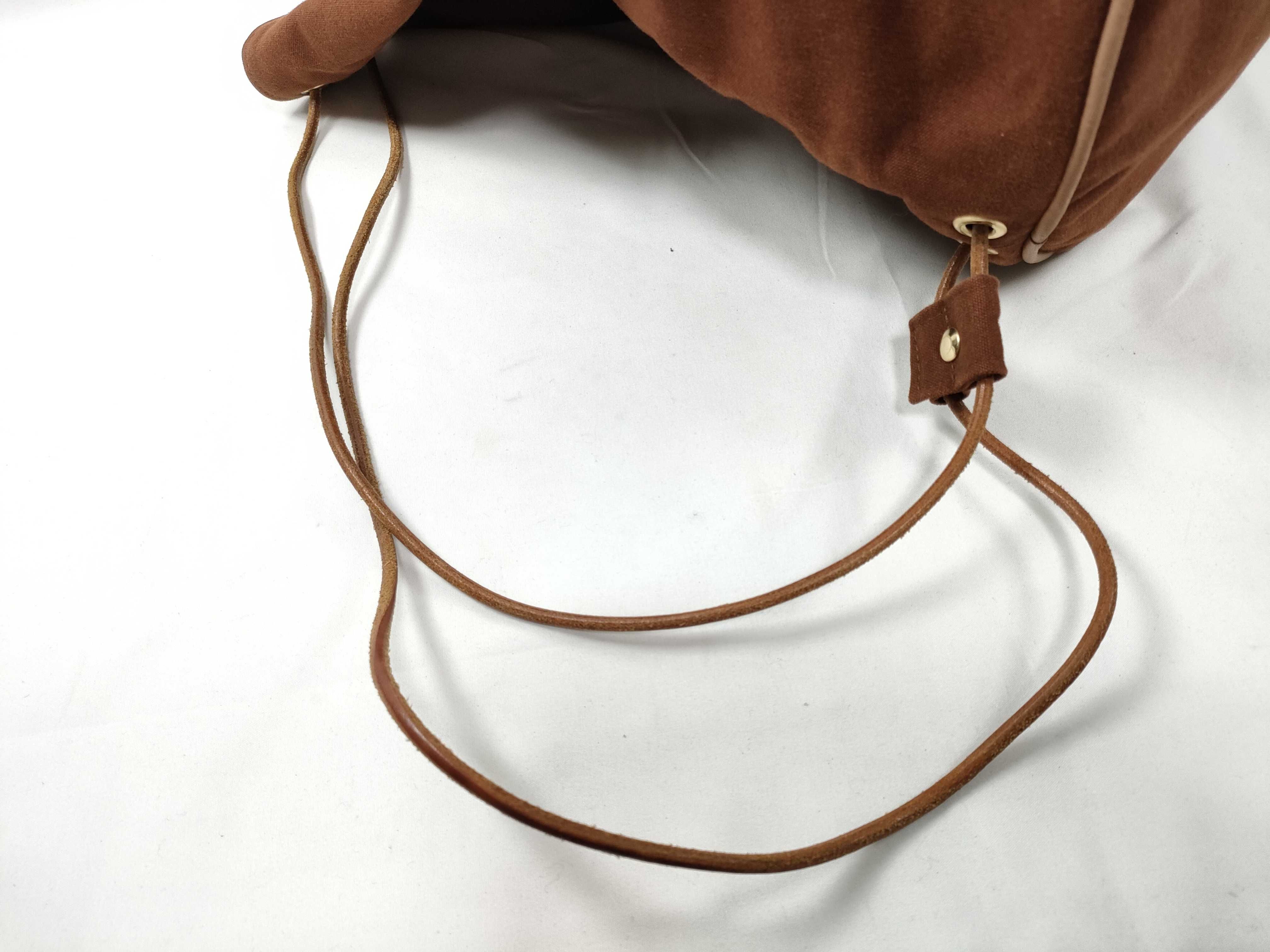 Porochon Mimil Drawstring Shoulder Bag Brown Shoulder Bag — view 6