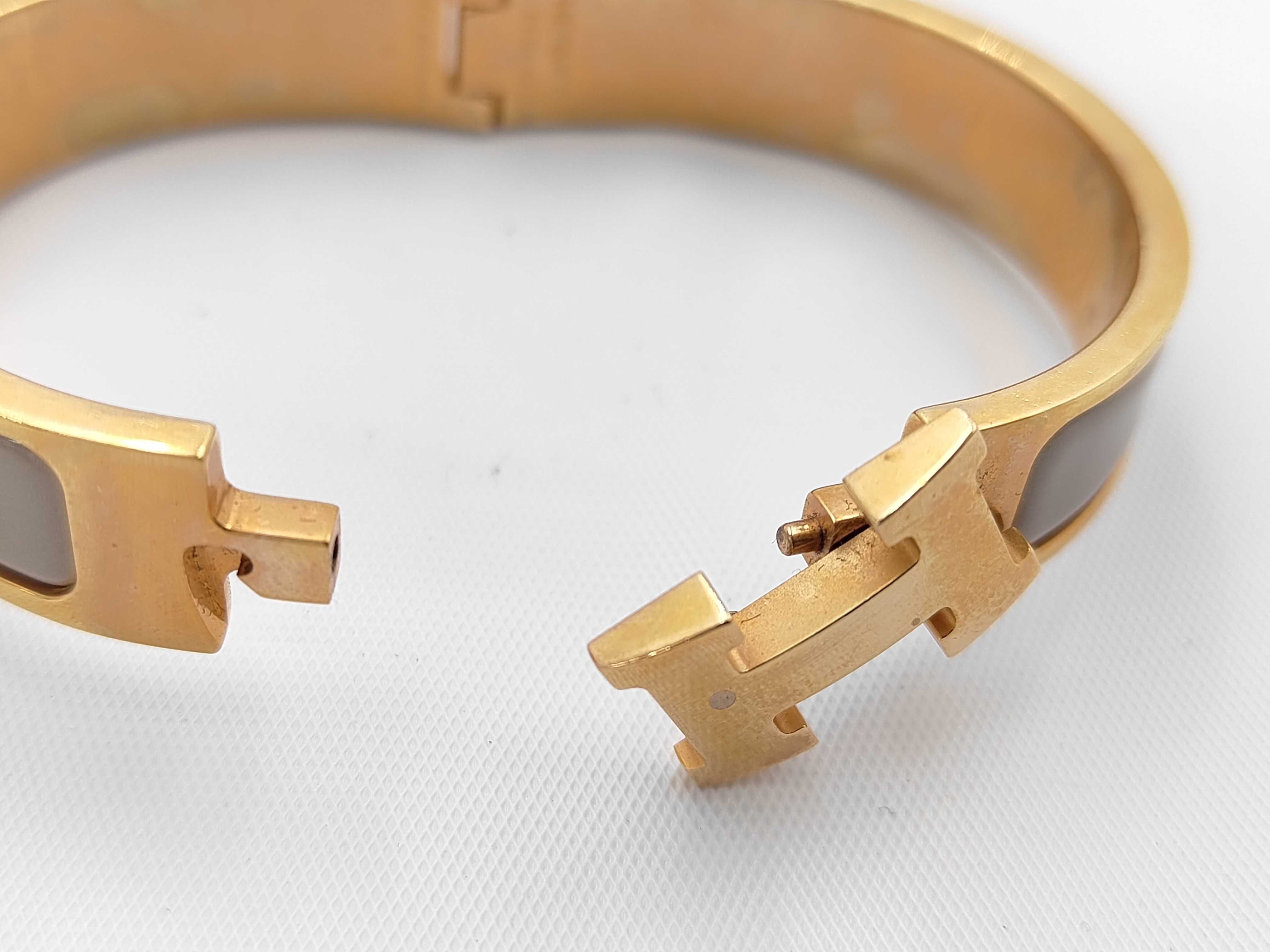 Grey GP Hardware Click H Bracelet/Bangle — view 3