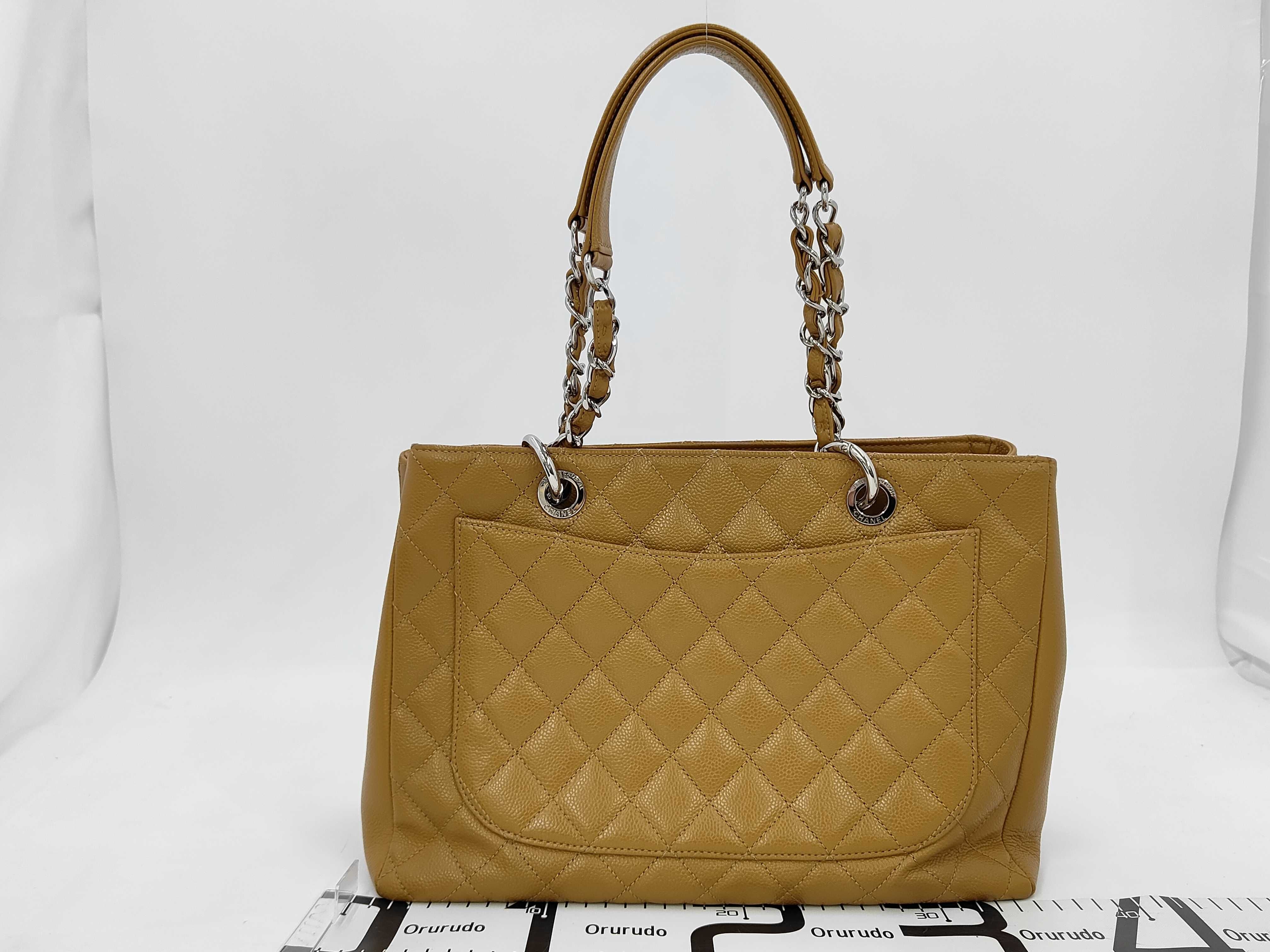 Caviar Skin Large Coco Shoulder Bag Tote Bag — view 2