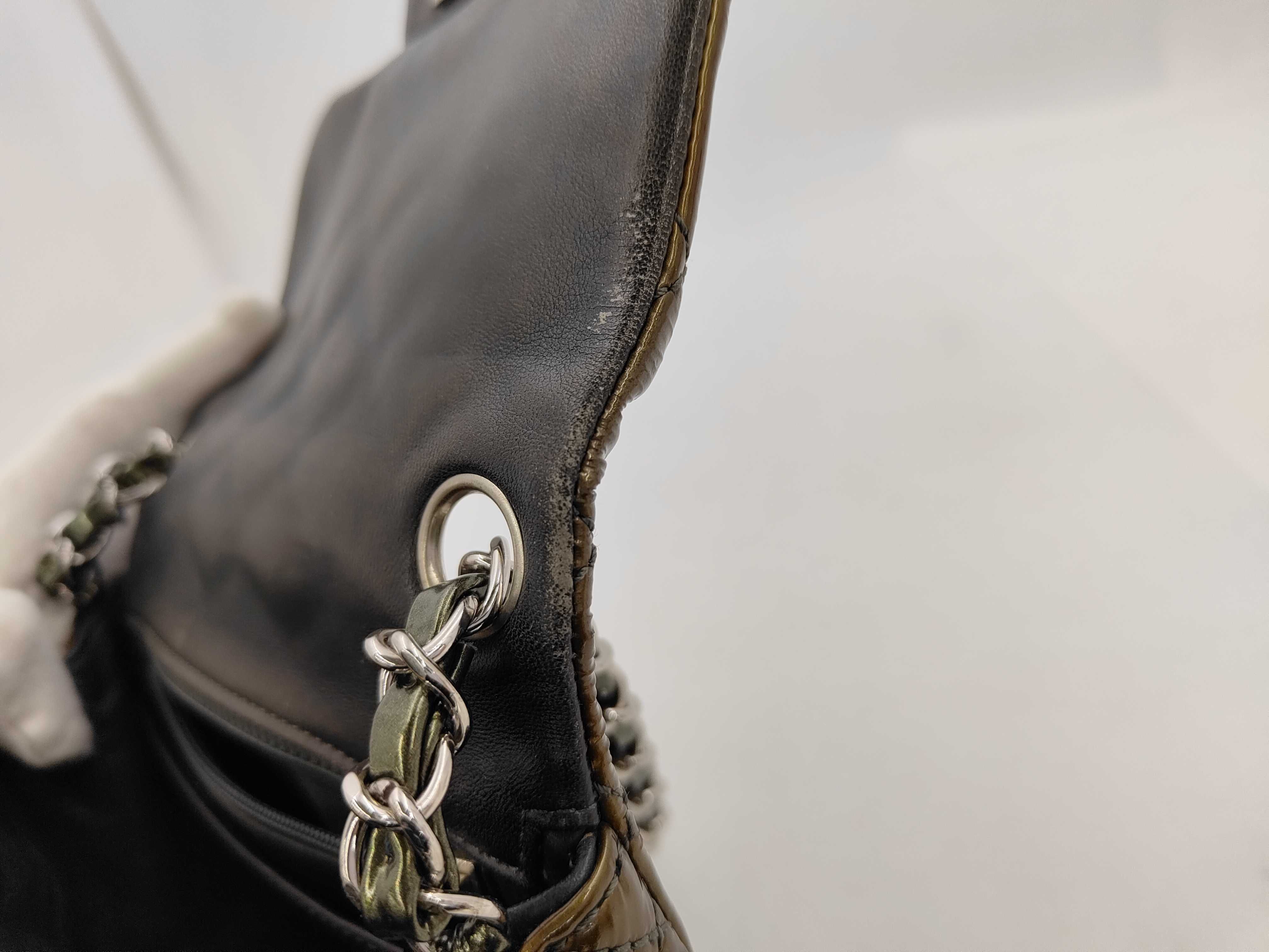 Mini Matelassé Chain Shoulder Bag — view 8