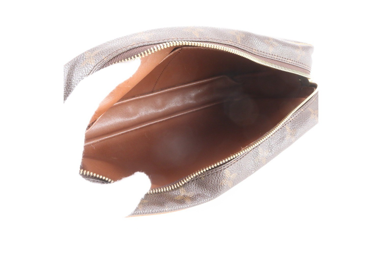 Monogram Compiegne 28 M51845 Leather Clutch Bag — view 6