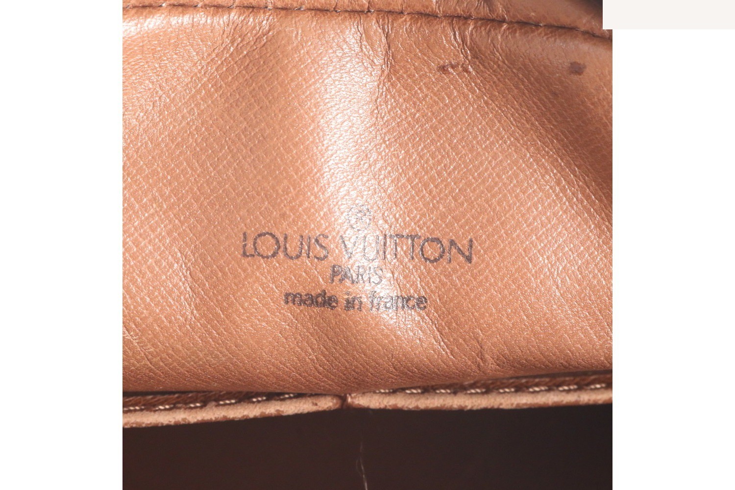 Monogram Compiegne 28 M51845 Leather Clutch Bag — view 7
