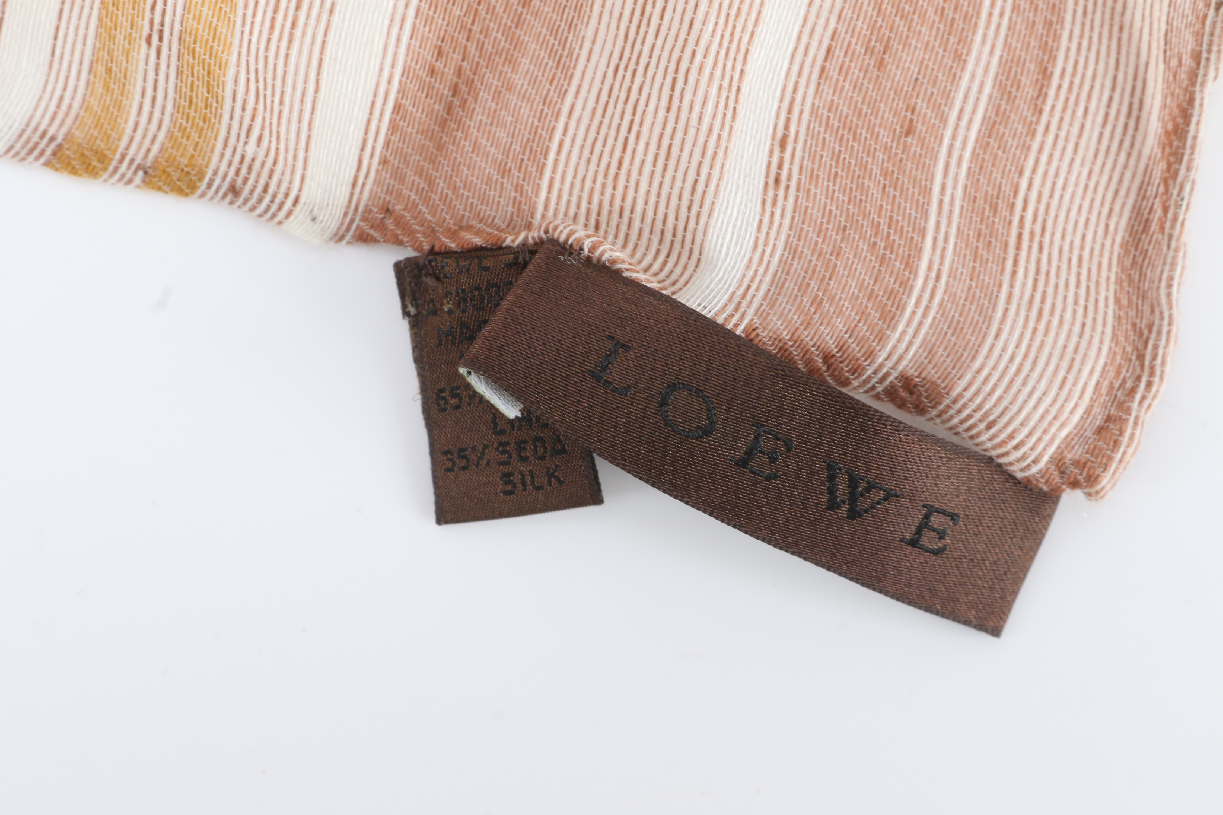 tagged silk anagram openwork scarf and other accessories — view 4