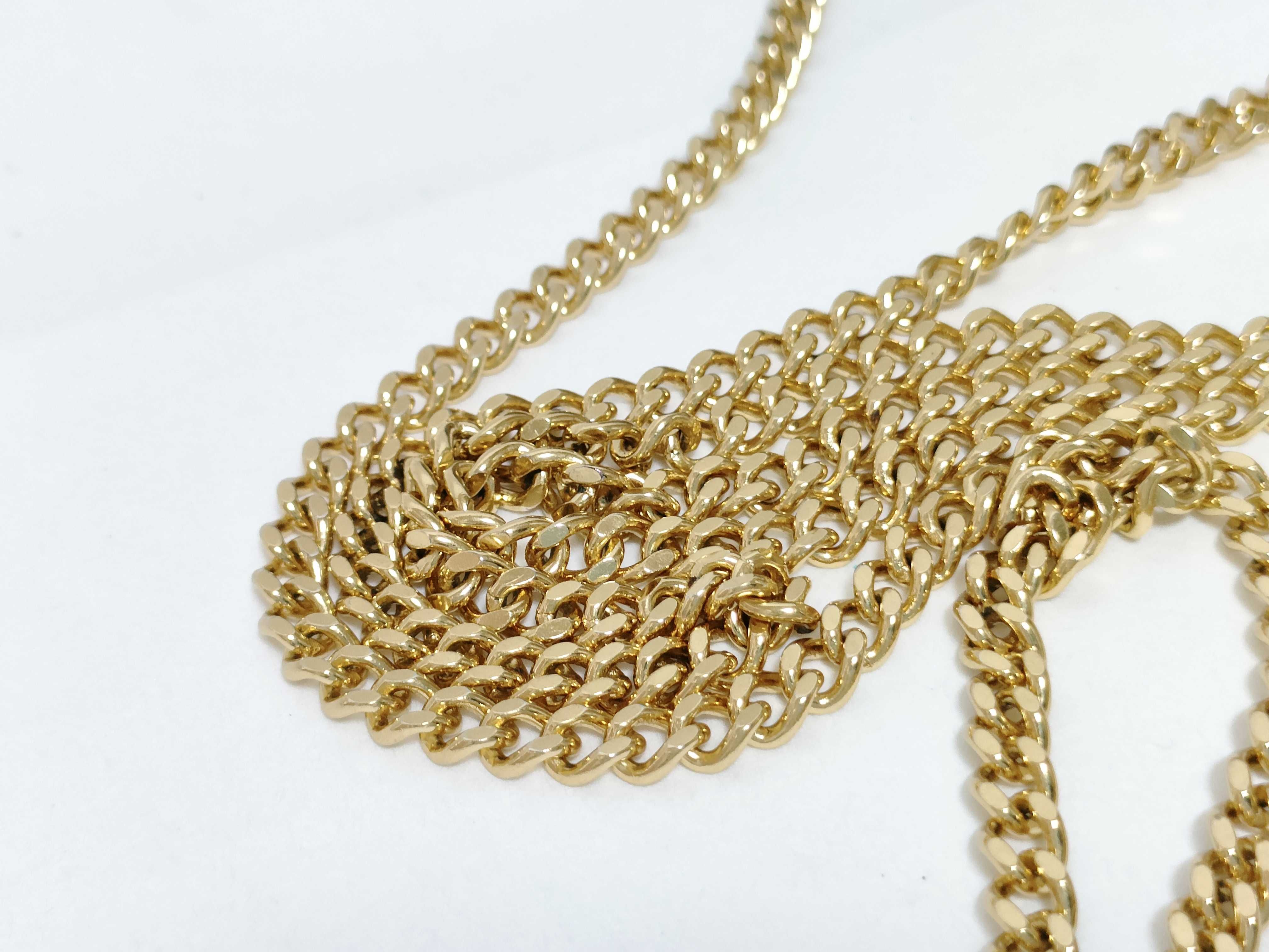 Triomphe PVC Chain Shoulder Bag — view 4