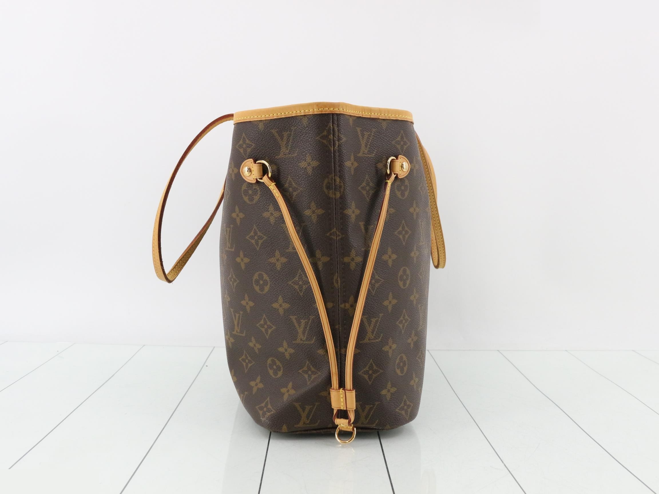 Neverfull MM Tote Bag, Brown — view 4