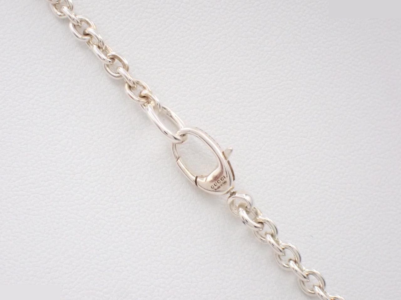 Interlocking necklace, sterling silver (925), 26.4g, chain approximately 50cm. — view 2