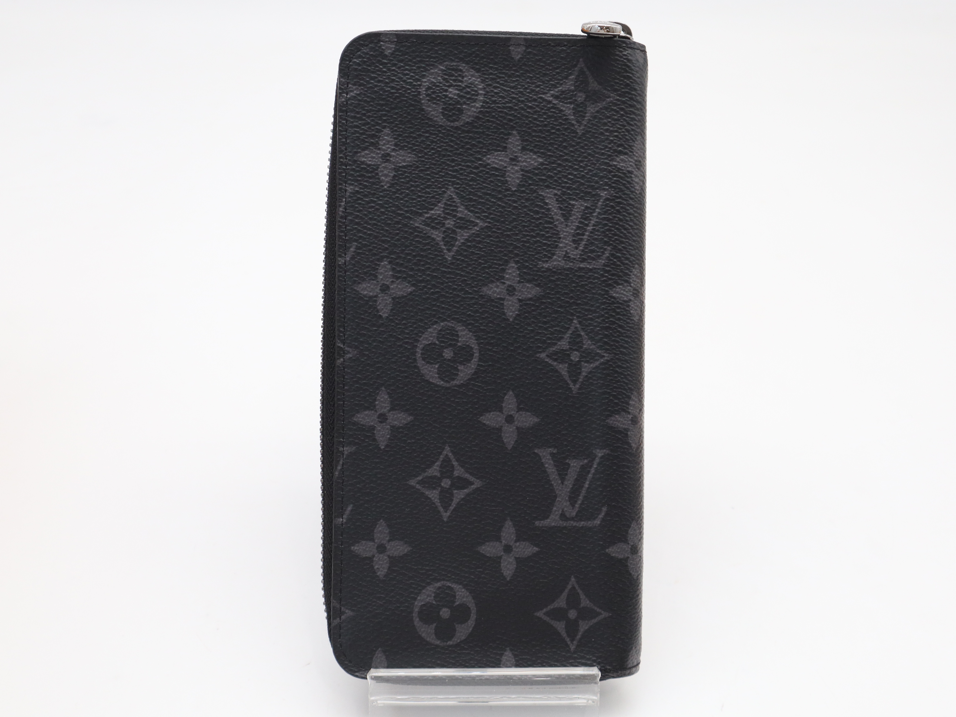 M62295 Monogram Eclipse Zippy Wallet Vertical, RFID tested, with box and dust bag. — view 2