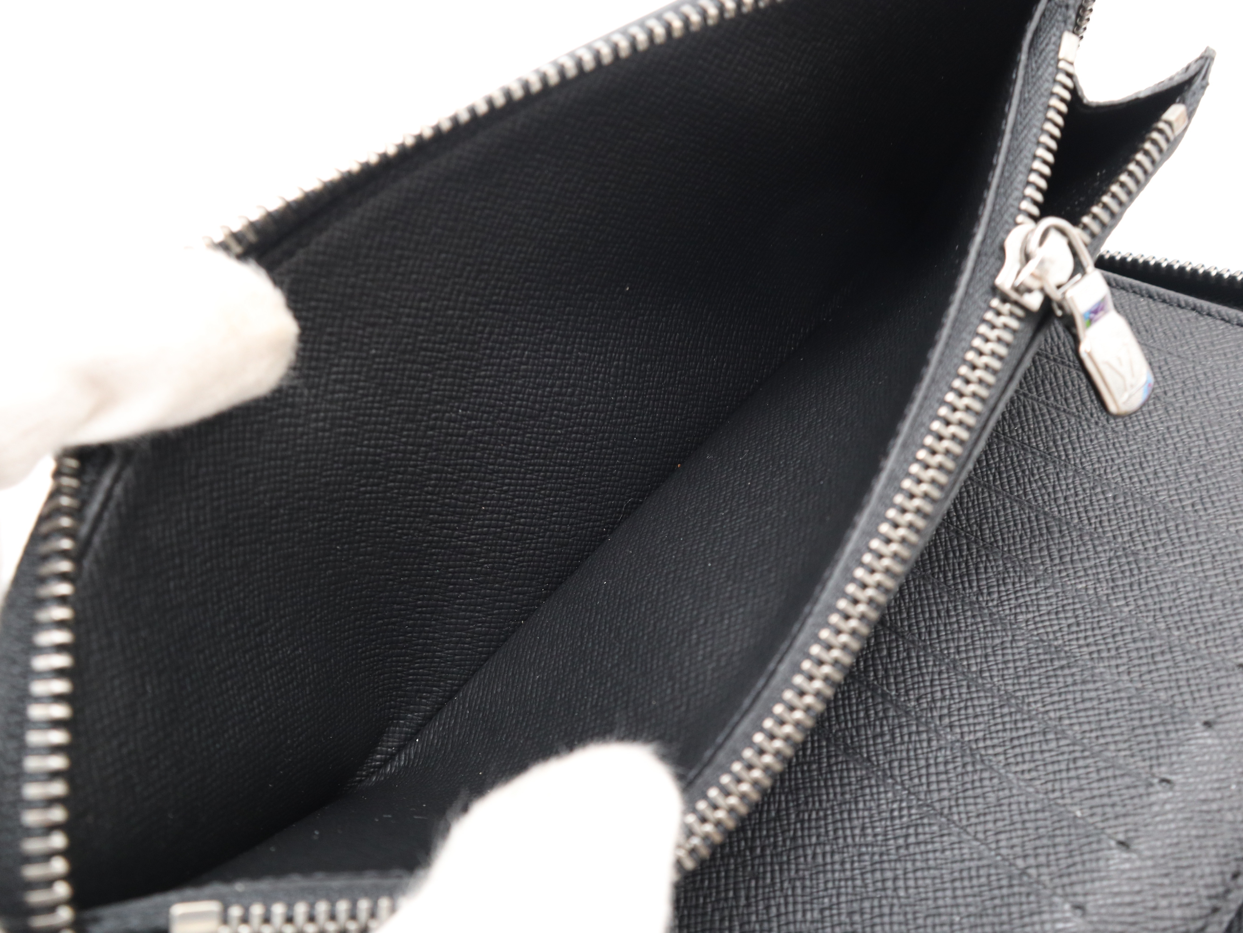 M62295 Monogram Eclipse Zippy Wallet Vertical, RFID tested, with box and dust bag. — view 9