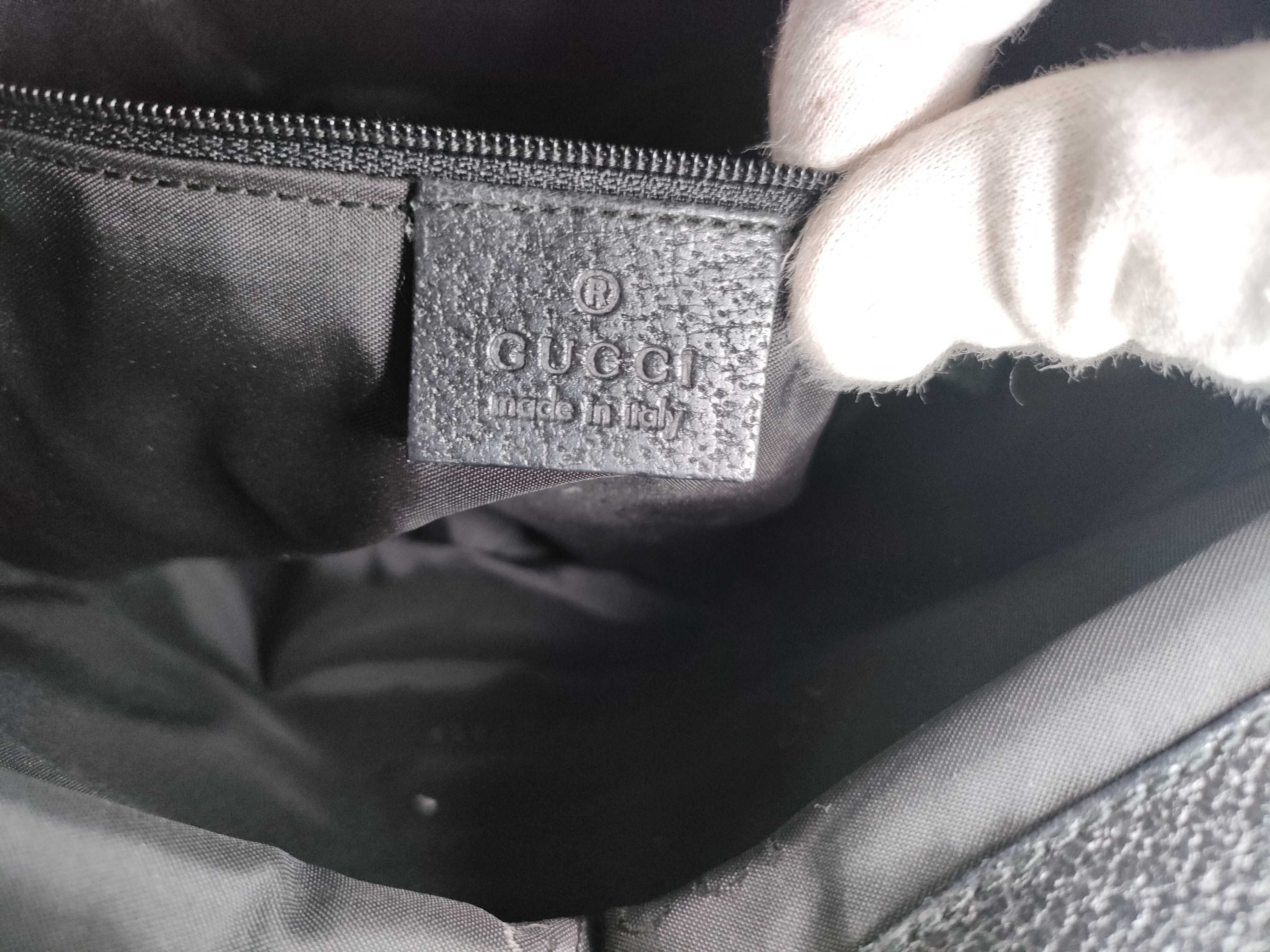 Shoulder Bag, Gucci One-Shoulder Bag, Handbag, Jackie Flap, Black Shoulder Bag — view 12