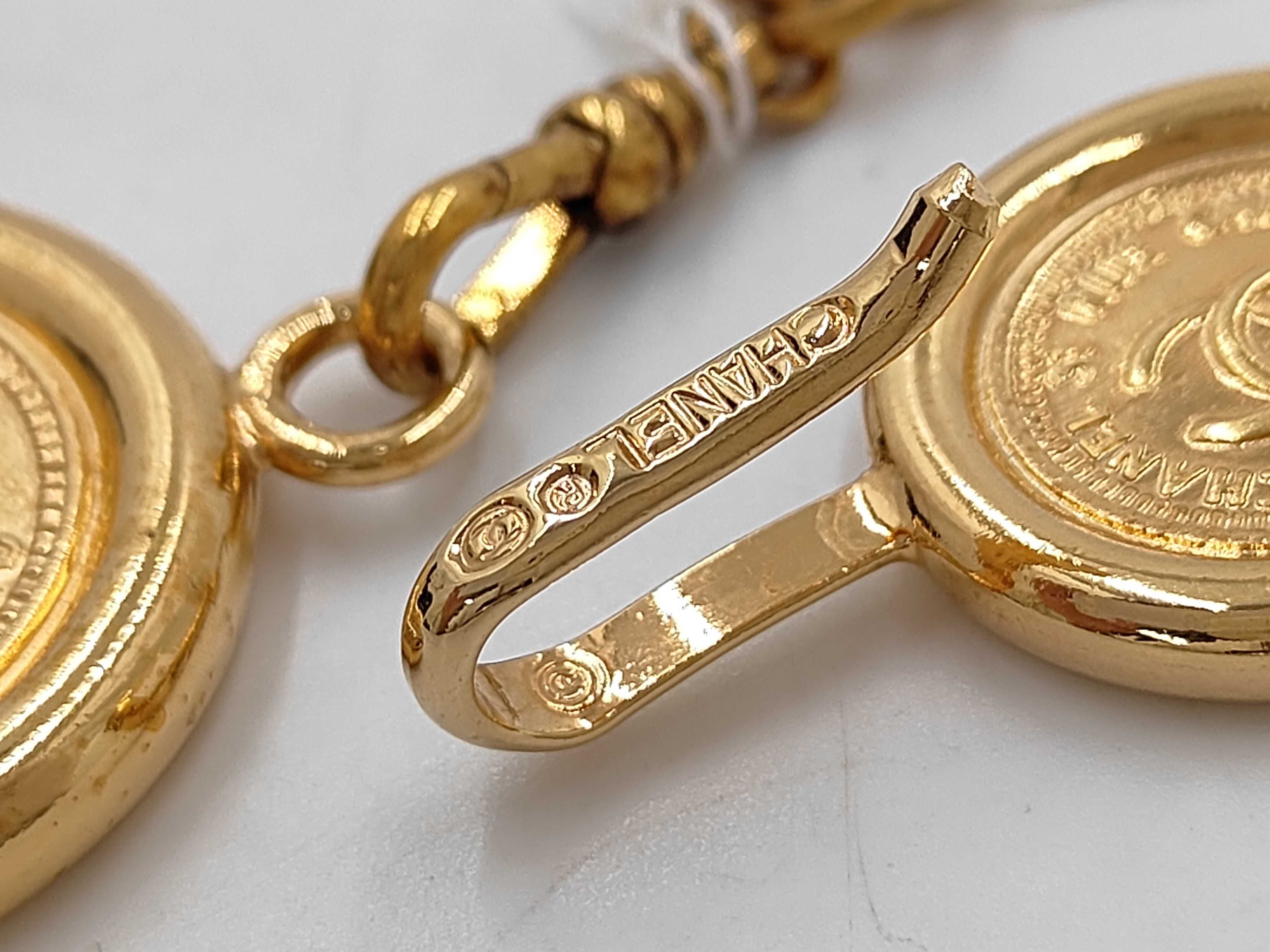 Chain Belt with Gold Hardware — view 3