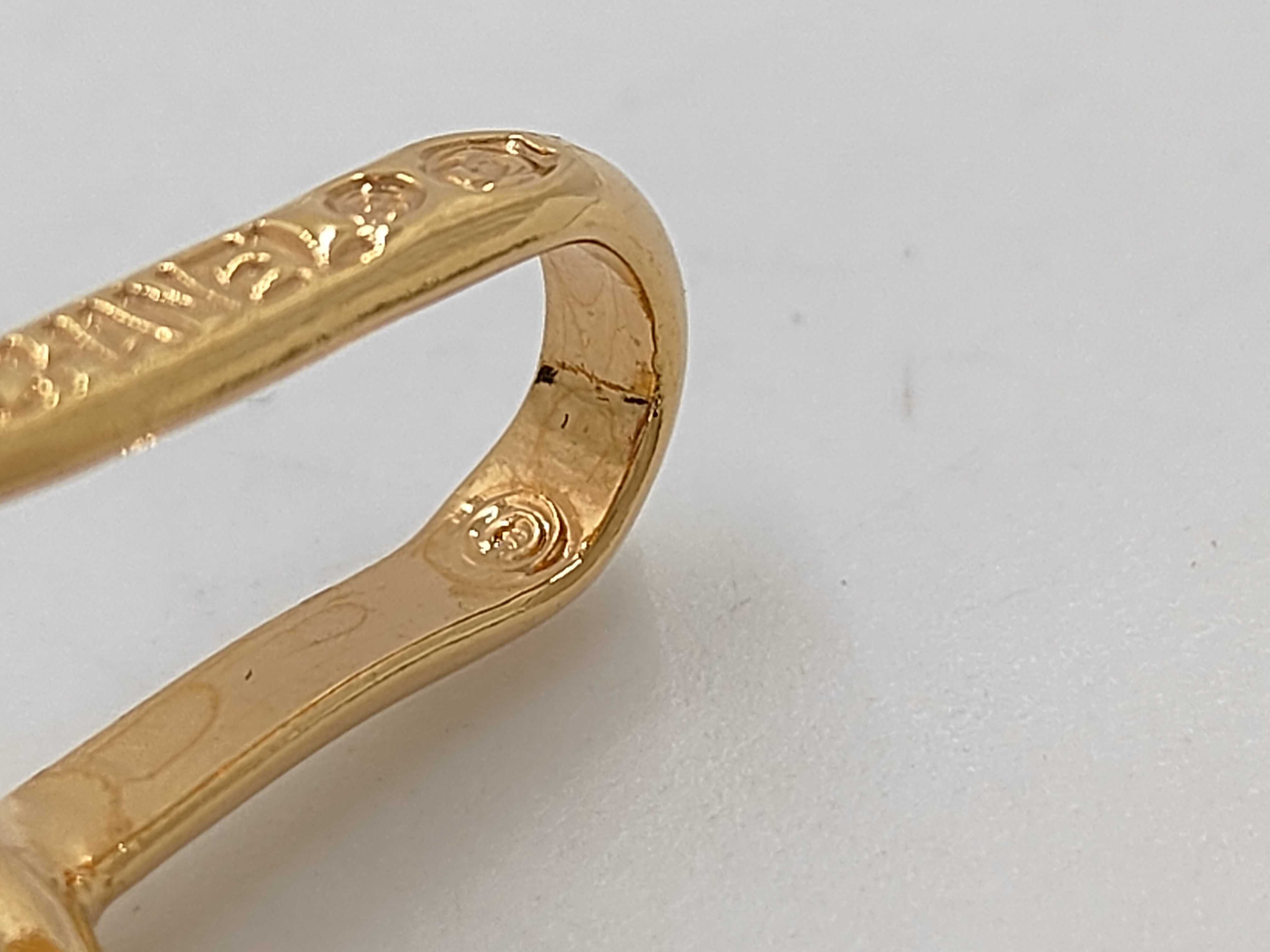 Chain Belt with Gold Hardware — view 6