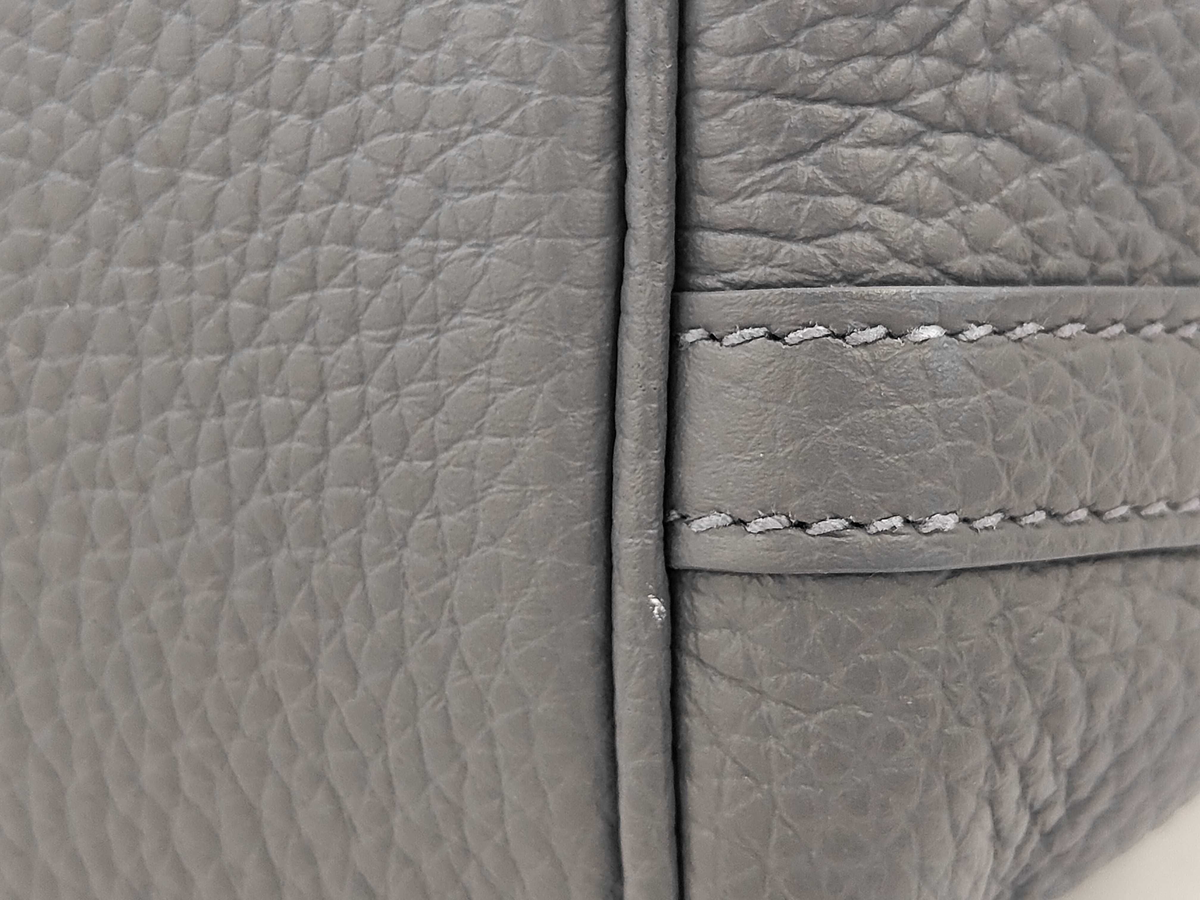 Picotin Lock 18 Gray Handbag — view 11