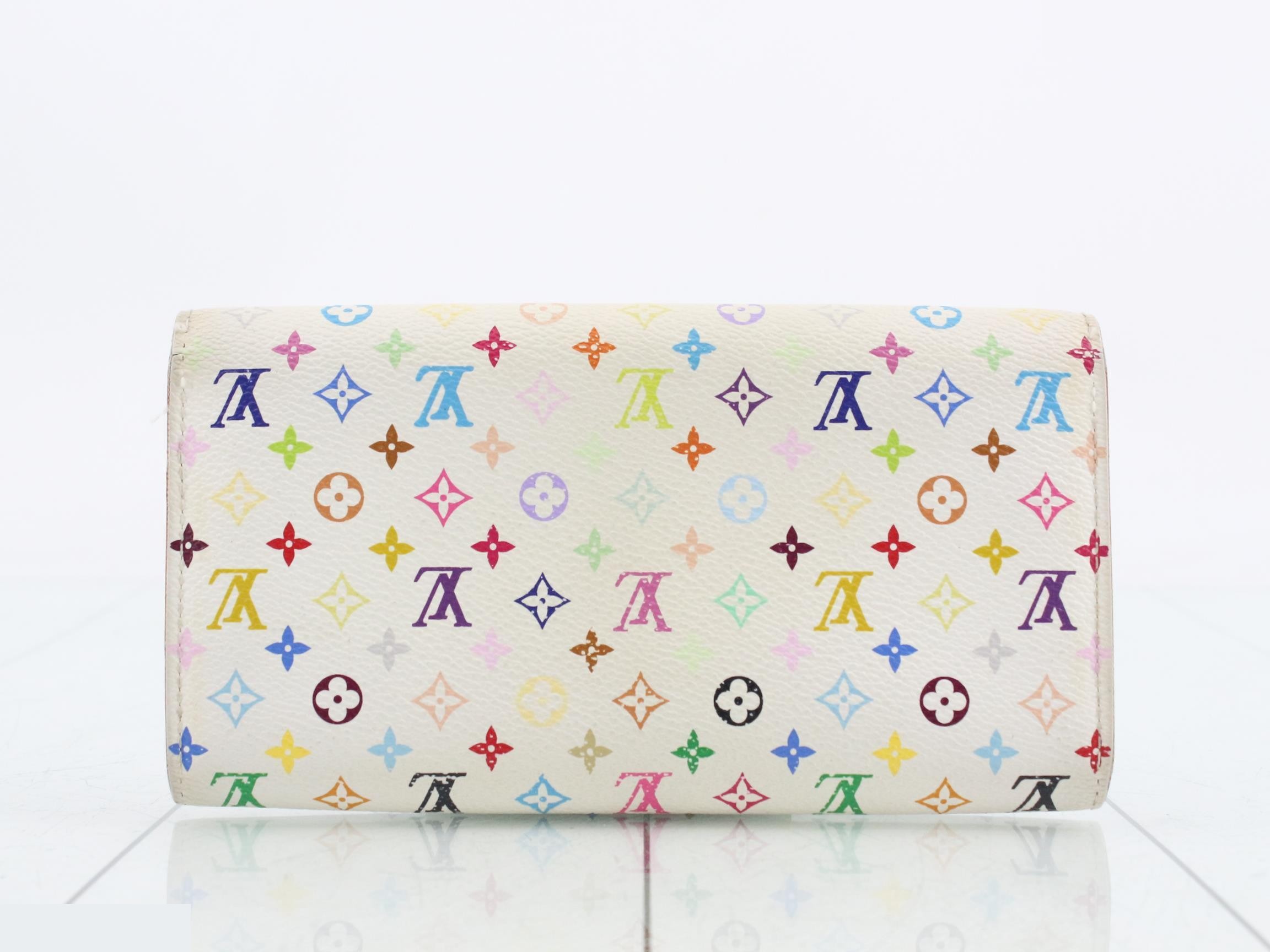 LV Monogram Multicolor Bi-fold Long Wallet — view 2
