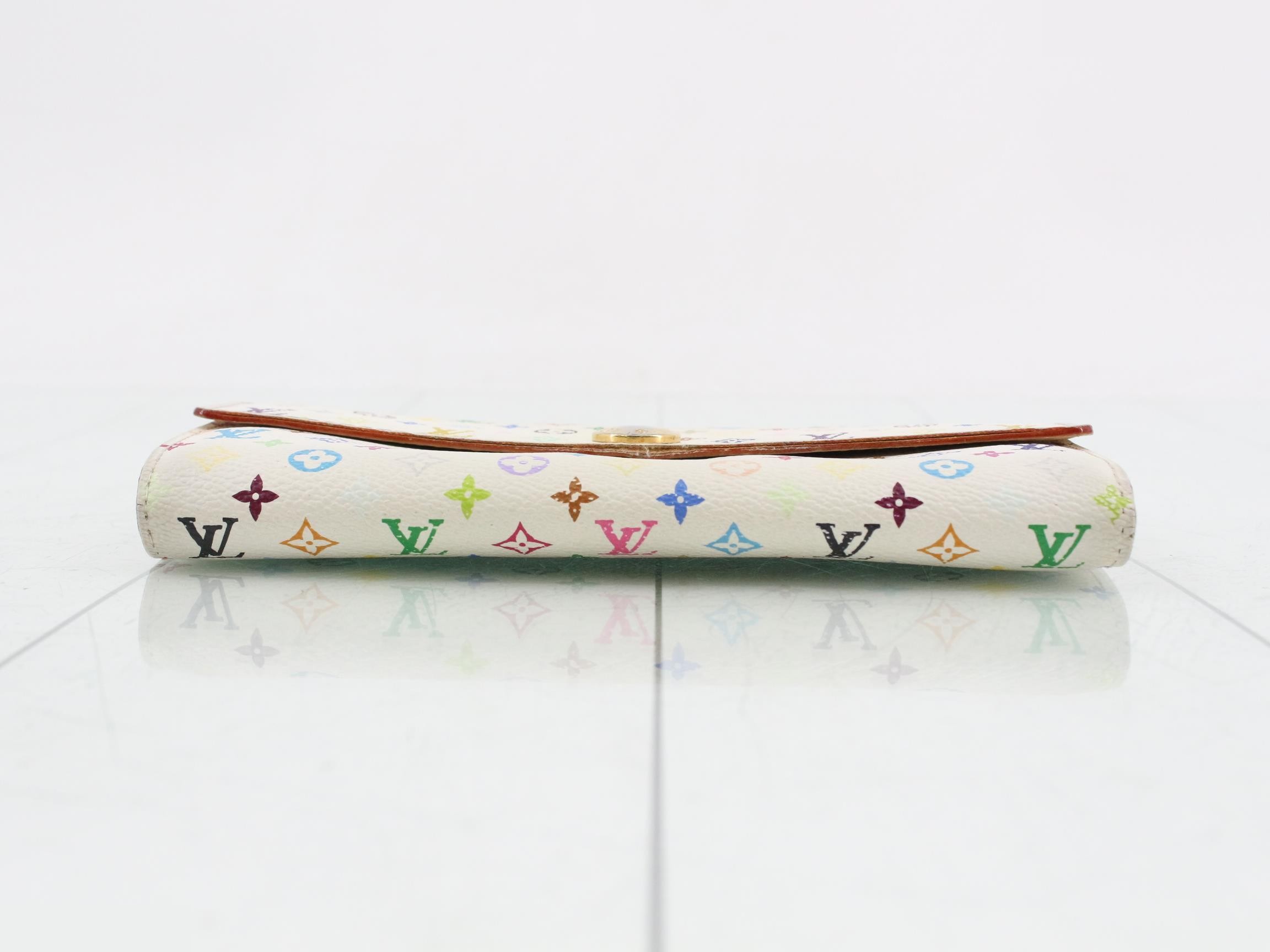 LV Monogram Multicolor Bi-fold Long Wallet — view 3