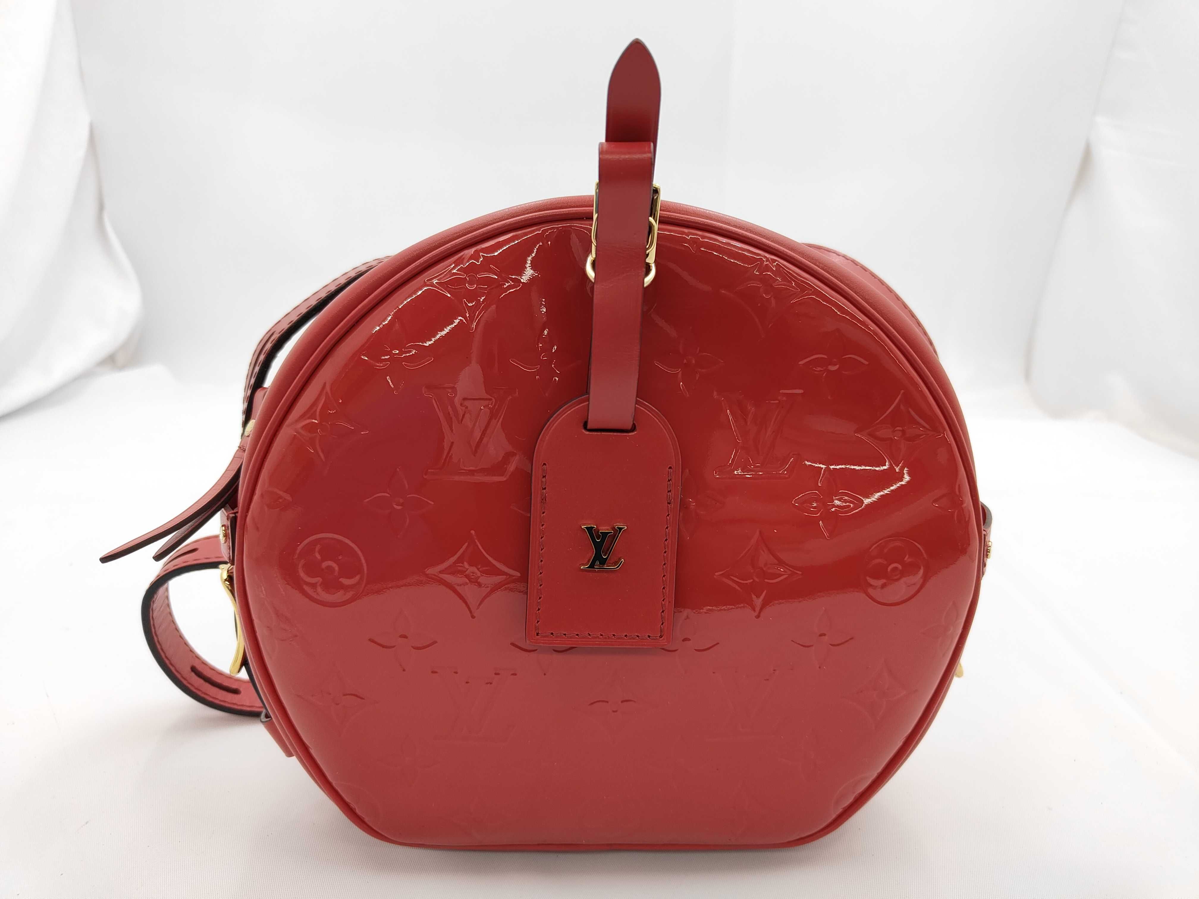 LV Vernis Mini Boite Chapeau Bag