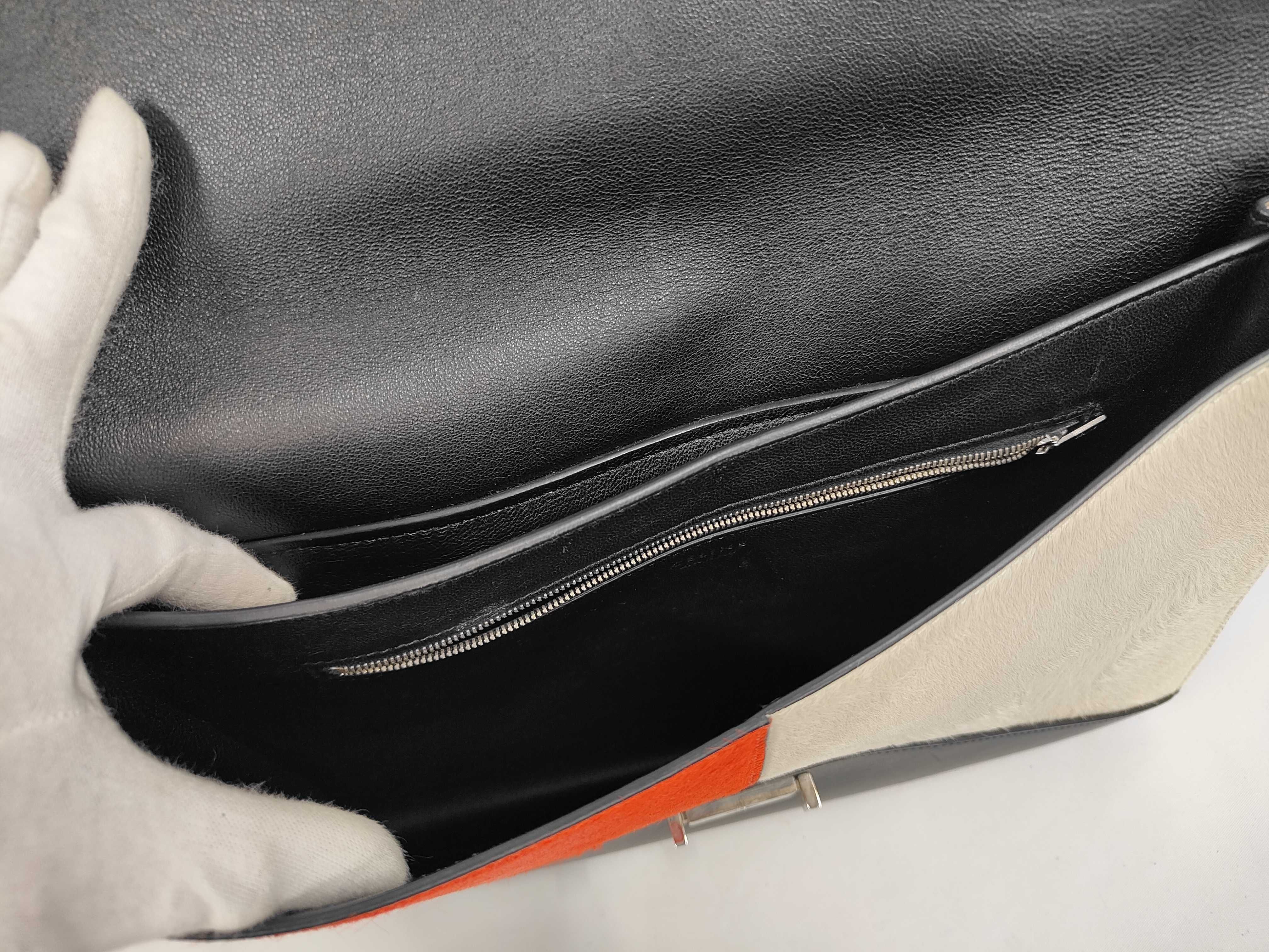 Leather Suede 2-Way Clutch Bag (Second Bag) — view 7