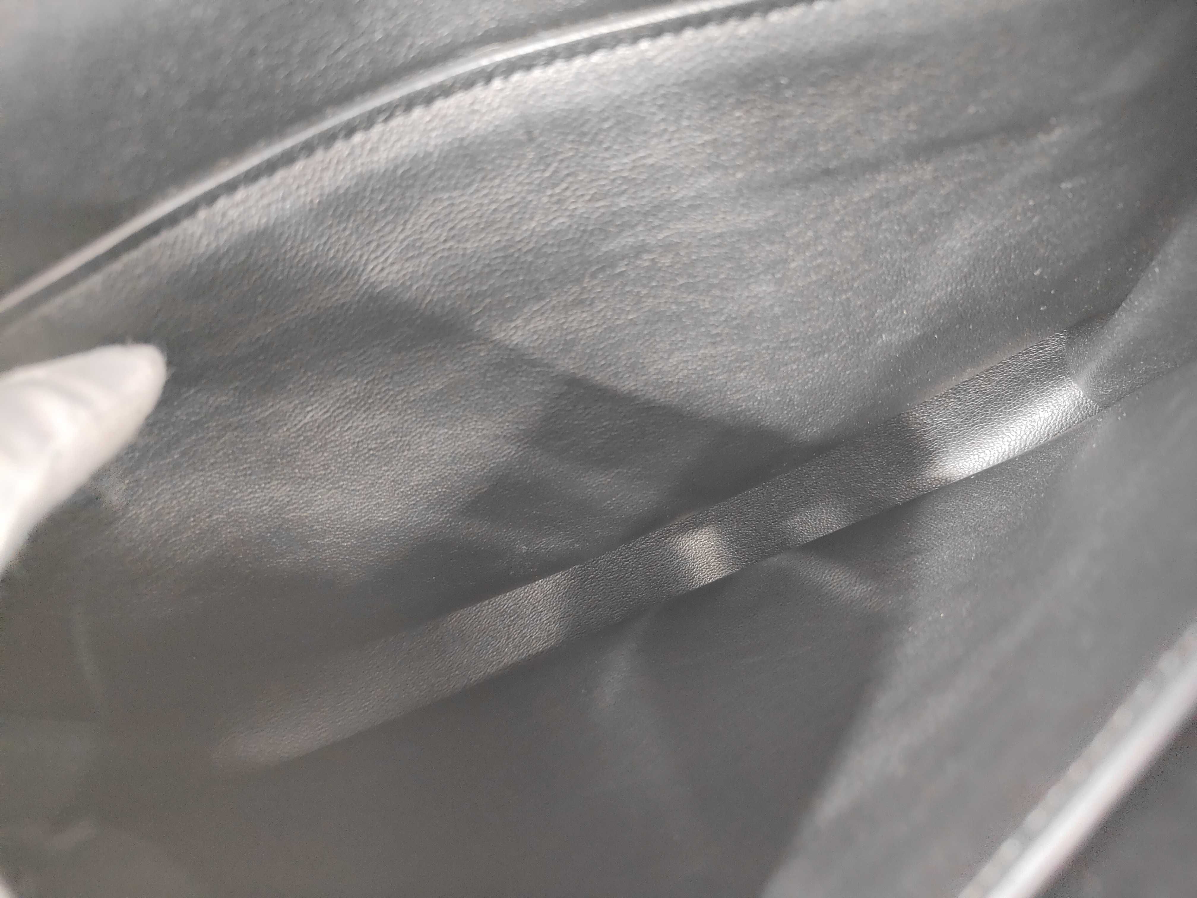 Leather Suede 2-Way Clutch Bag (Second Bag) — view 10