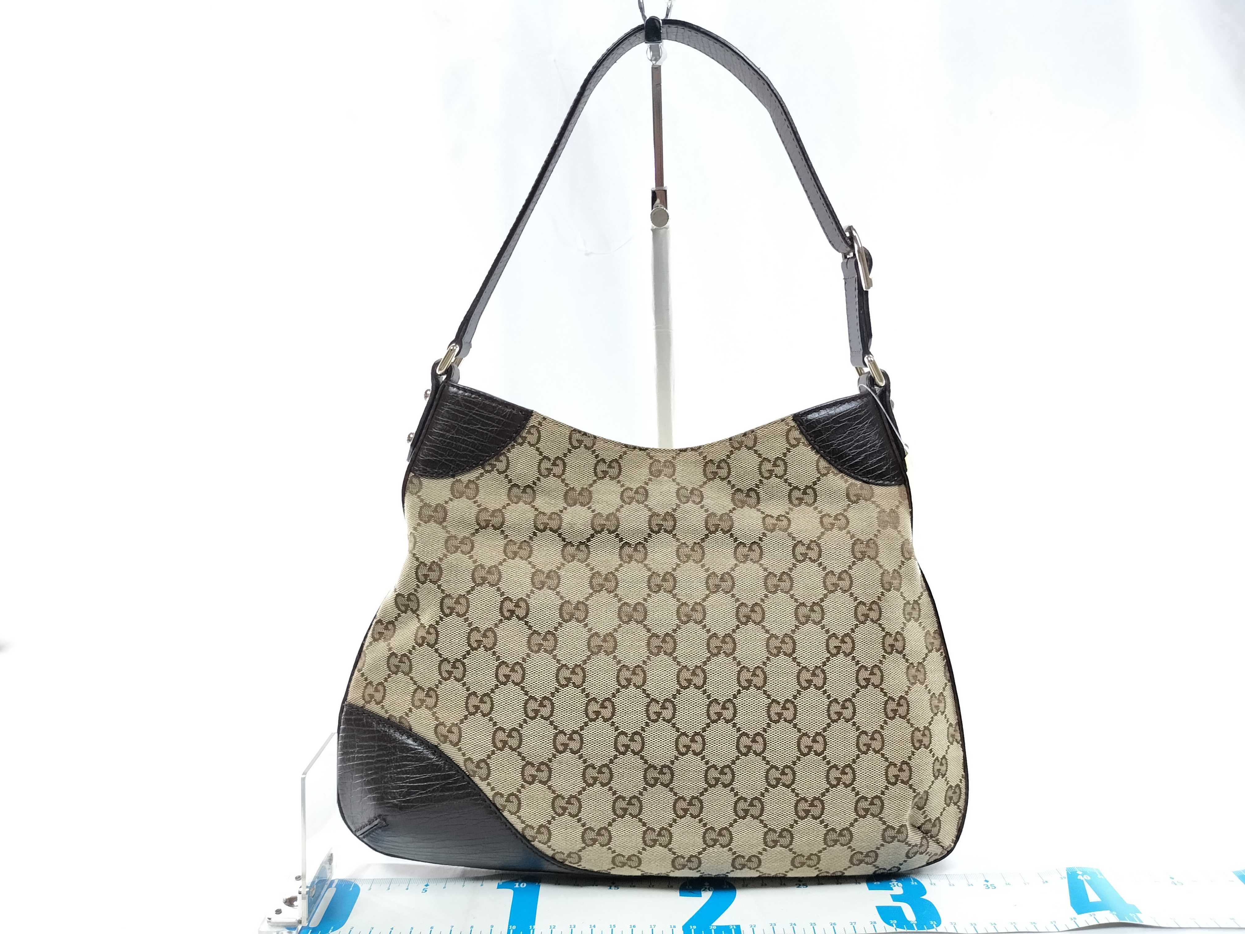 GG Canvas Sherry Line Hustler Bit Shoulder Bag — view 2