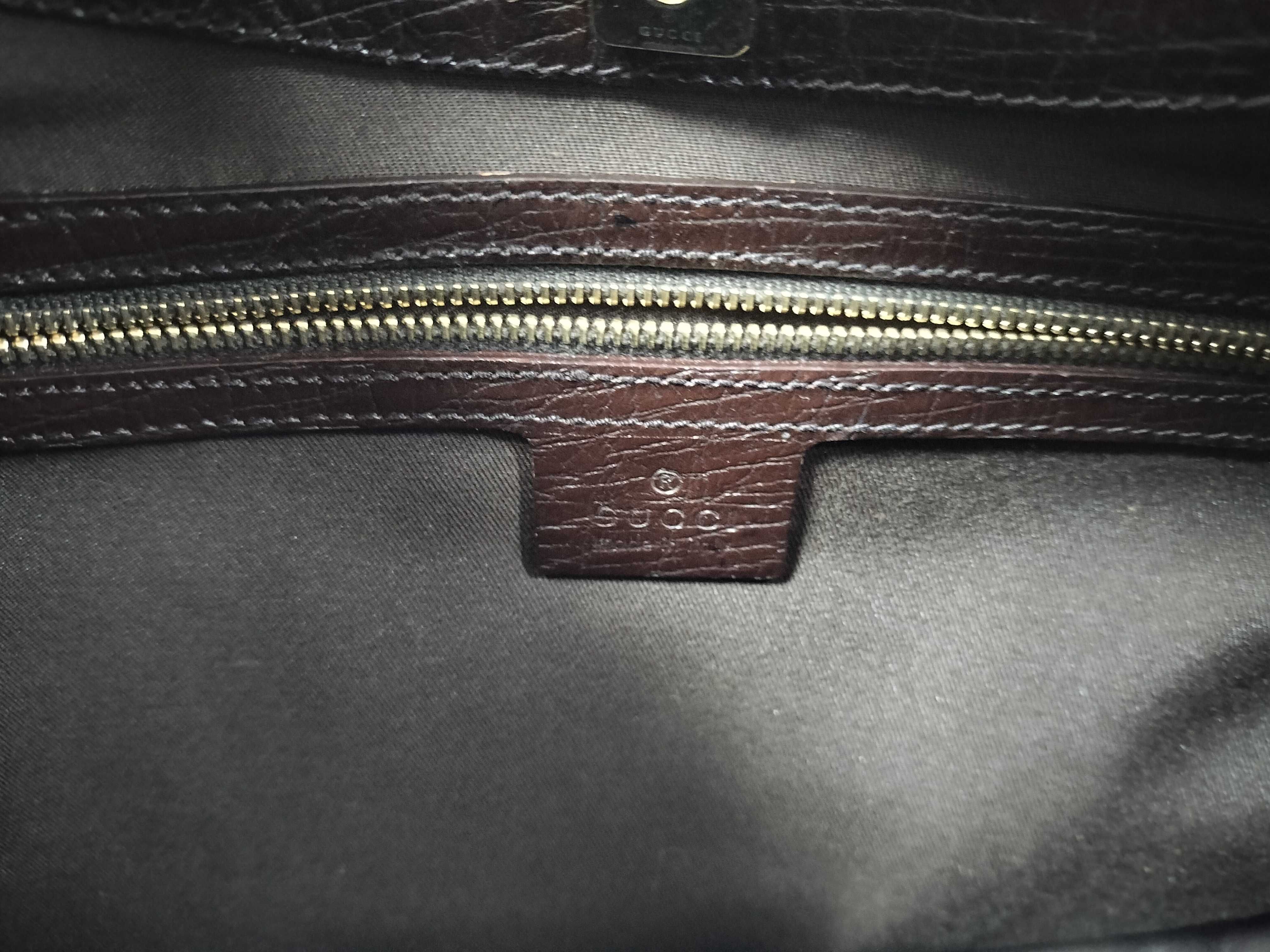 GG Canvas Sherry Line Hustler Bit Shoulder Bag — view 11