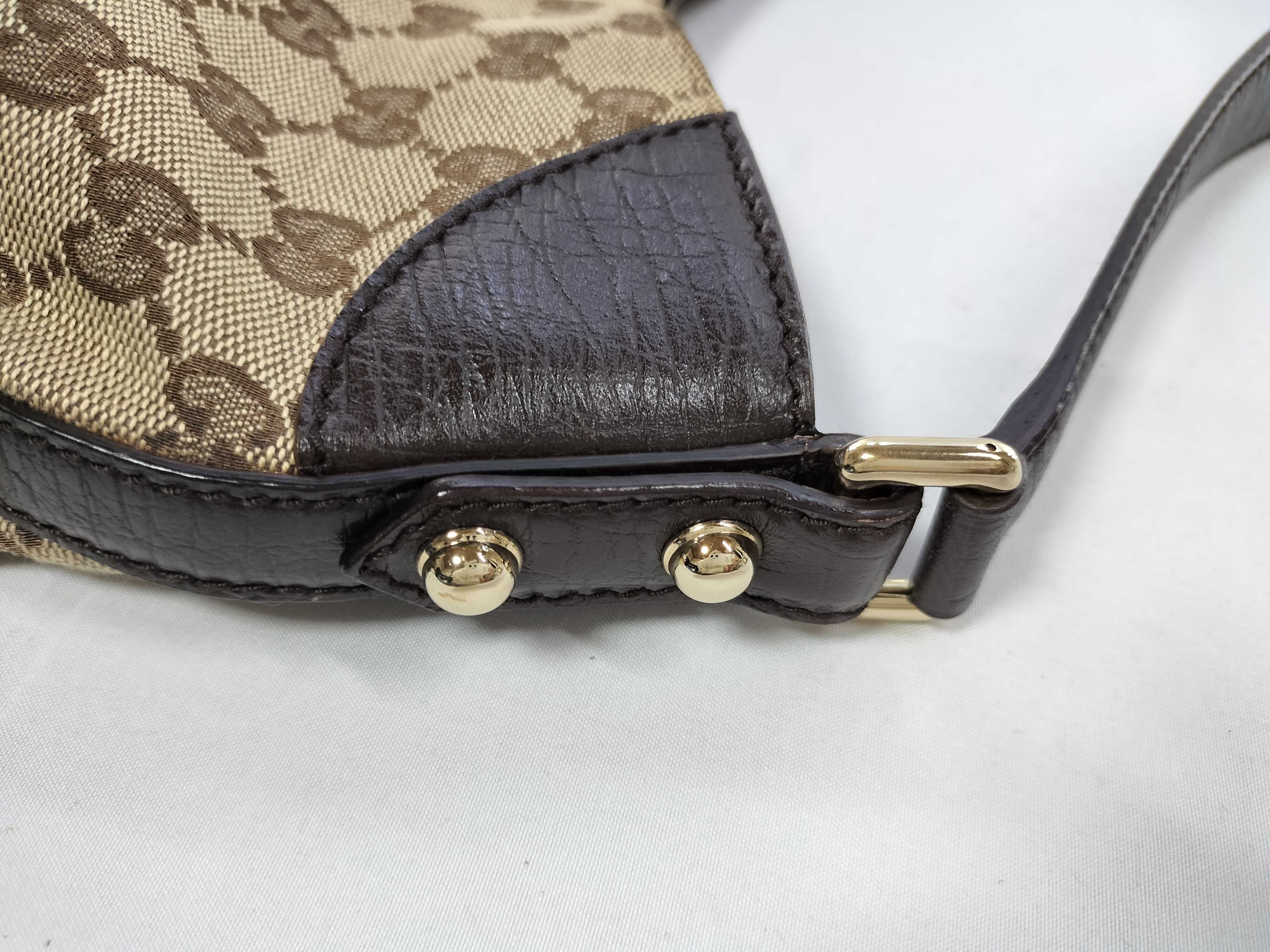 GG Canvas Sherry Line Hustler Bit Shoulder Bag — view 5