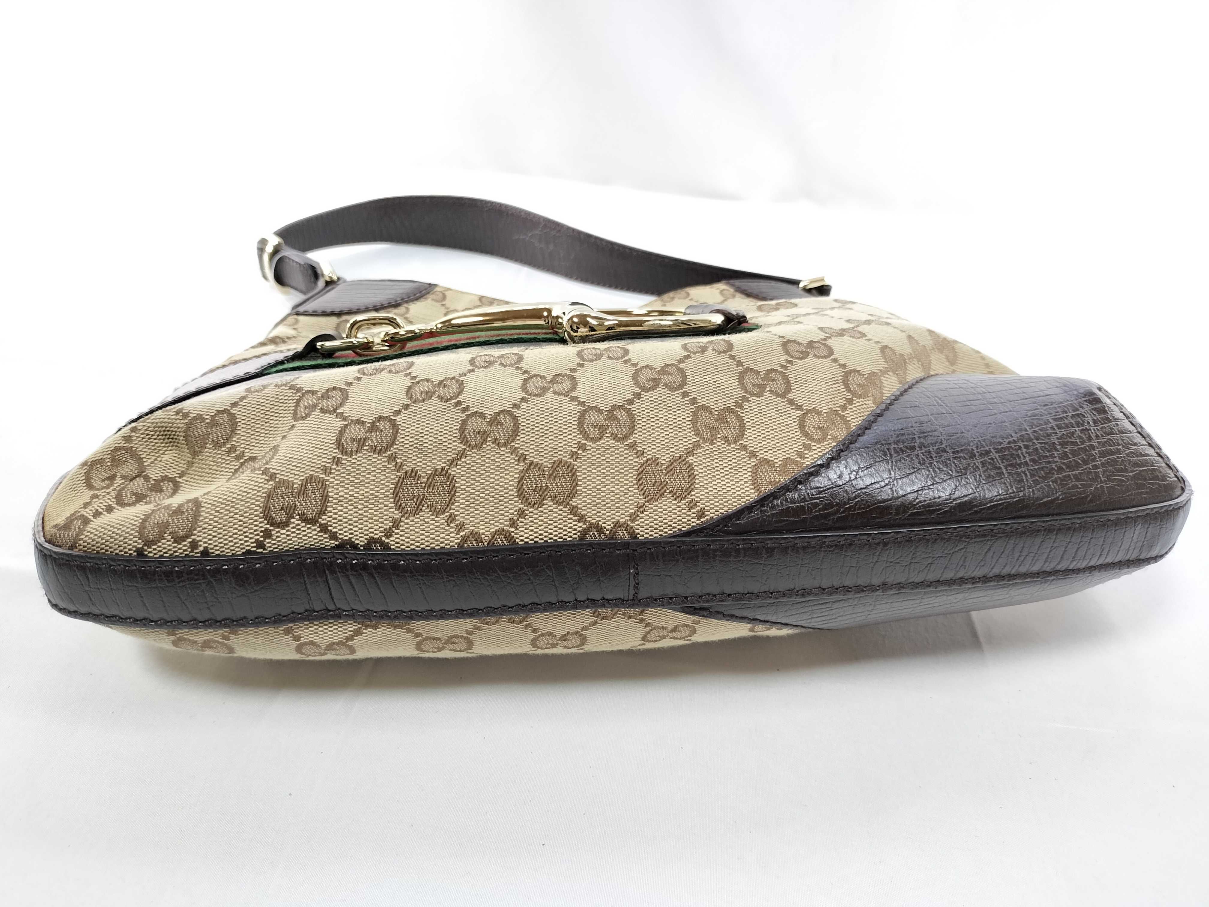 GG Canvas Sherry Line Hustler Bit Shoulder Bag — view 7