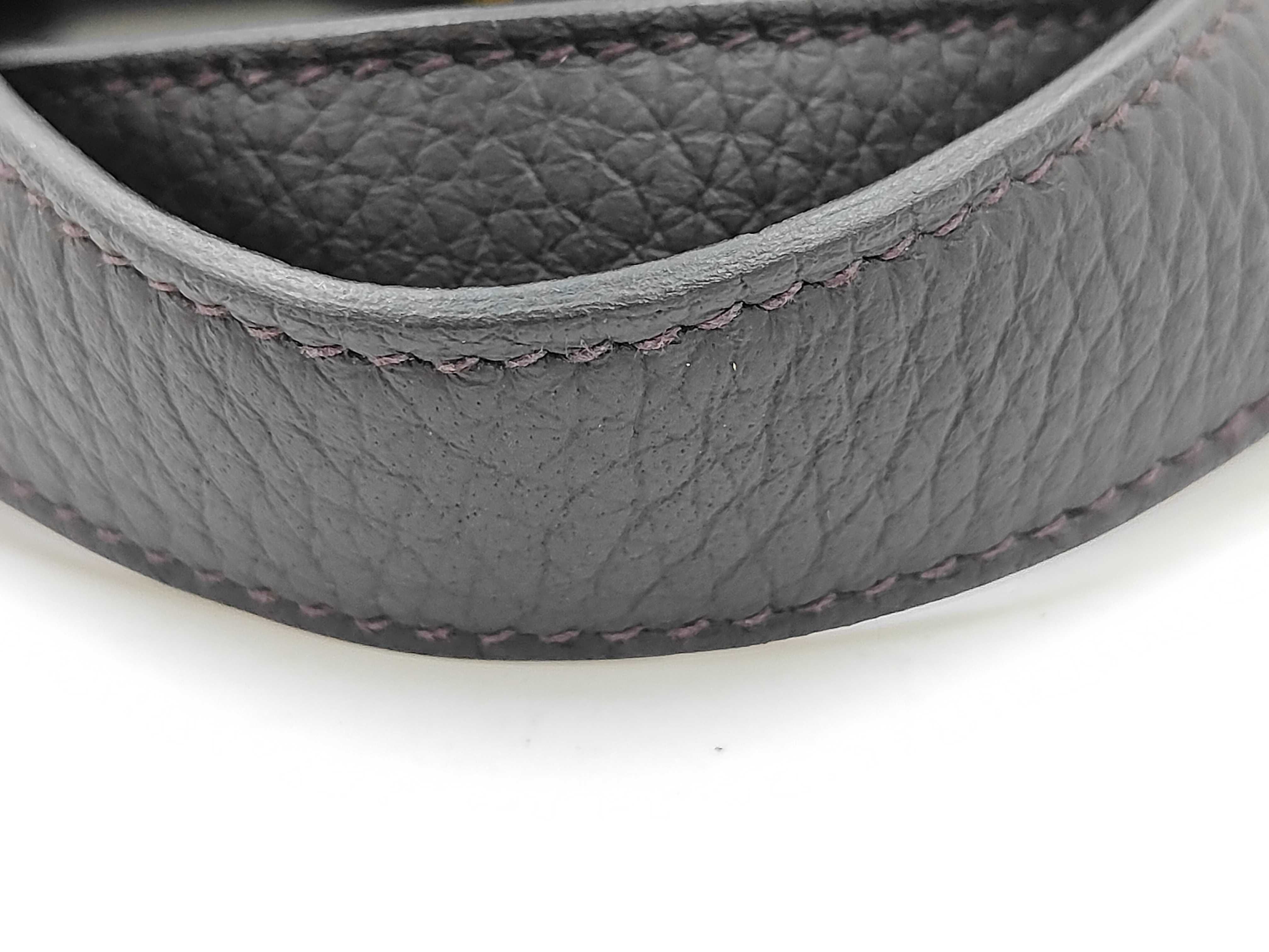 Picotin Lock PM handbag, Taurillon leather, dark brown, gold hardware, W stamp. — view 4