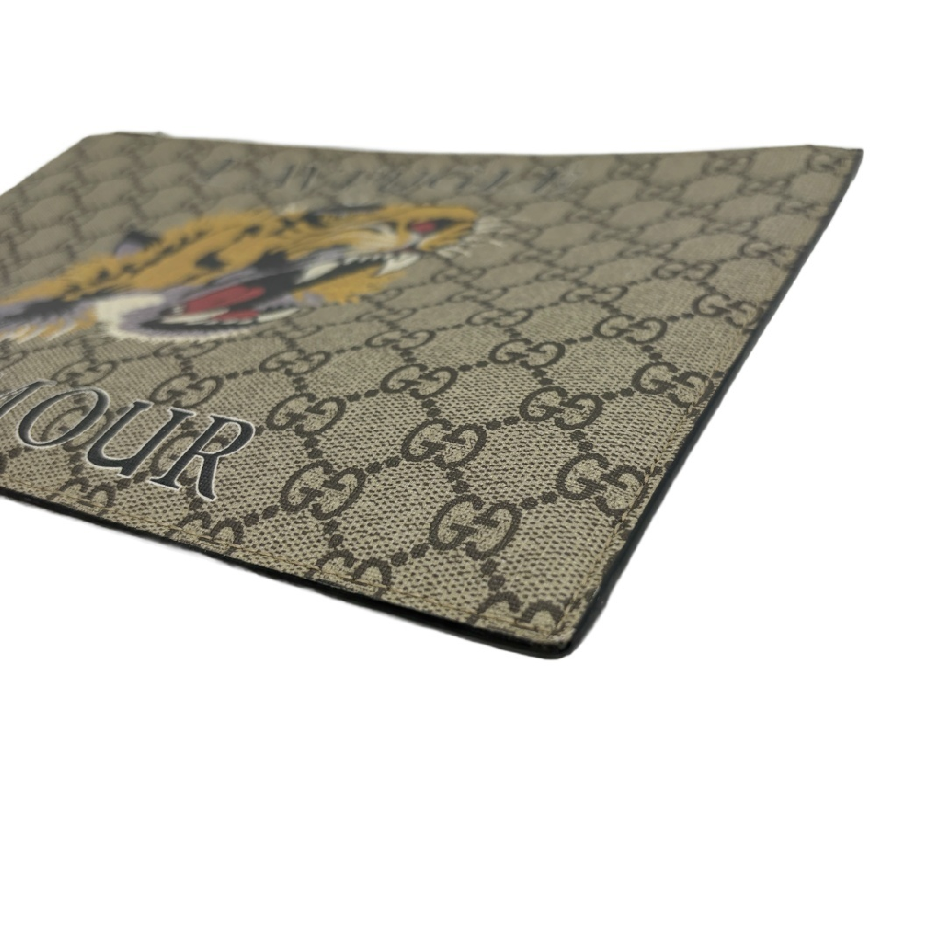 GG Supreme Tiger Crunch Bag Clutch Bag — view 6