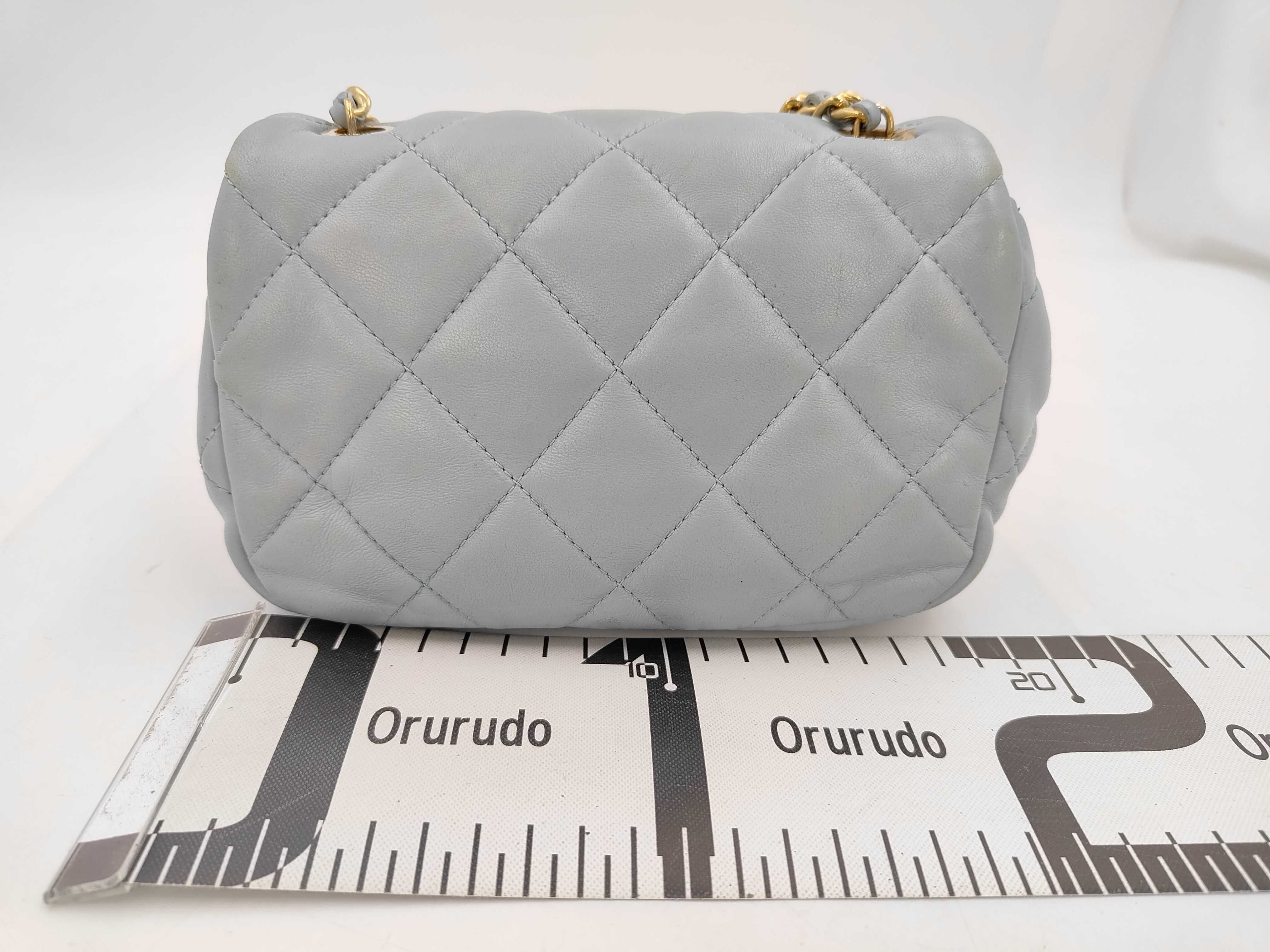 Mini Matelassé Chain Shoulder Bag, Lambskin Shoulder Bag — view 2